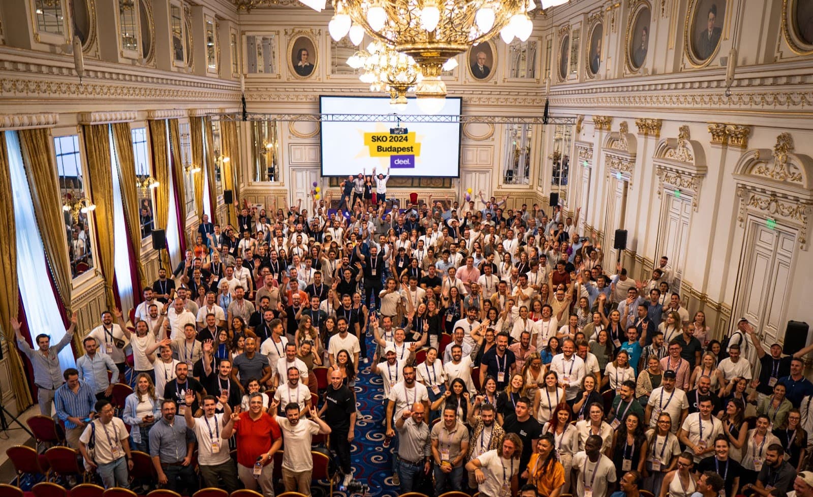 Conference hall packed with attendees