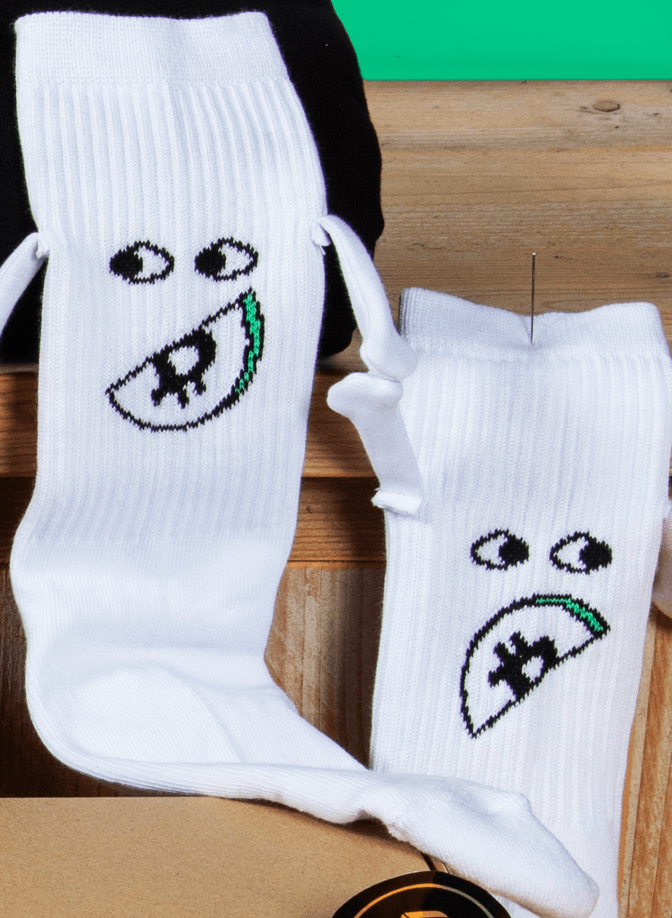 Bitpanda branded apparel detail