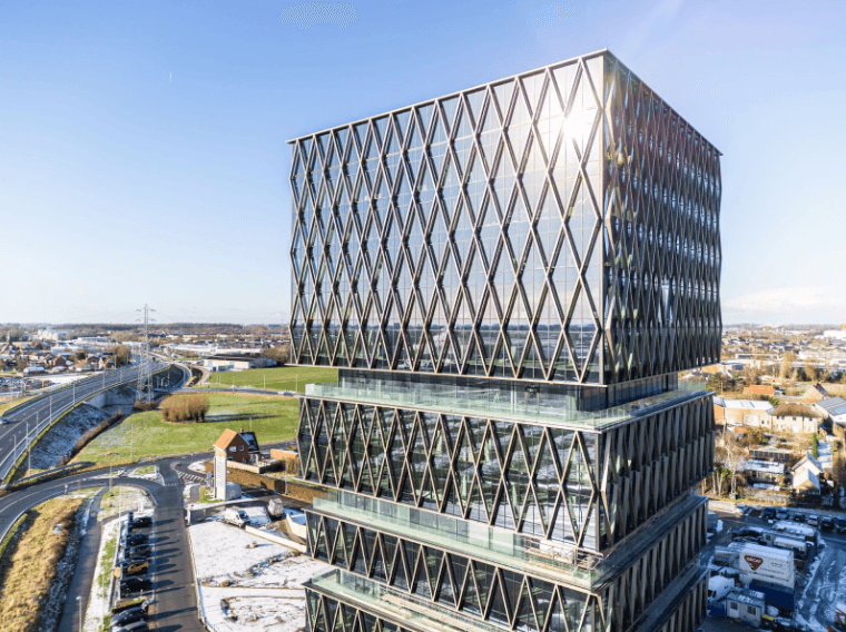 Sunday office in Roeselare, Belgium