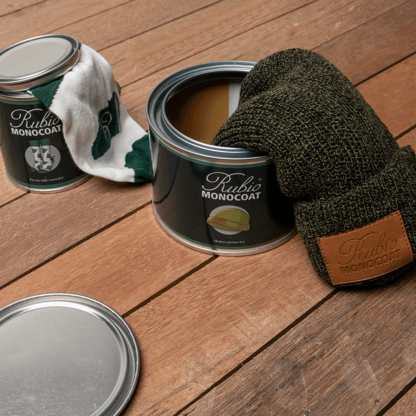 Custom branded beanie