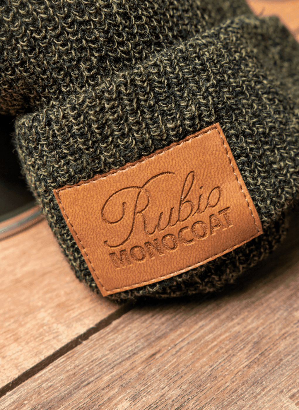 Custom branded beanie
