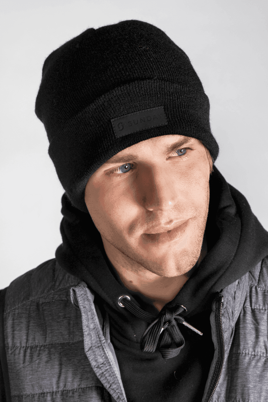 Custom branded beanie