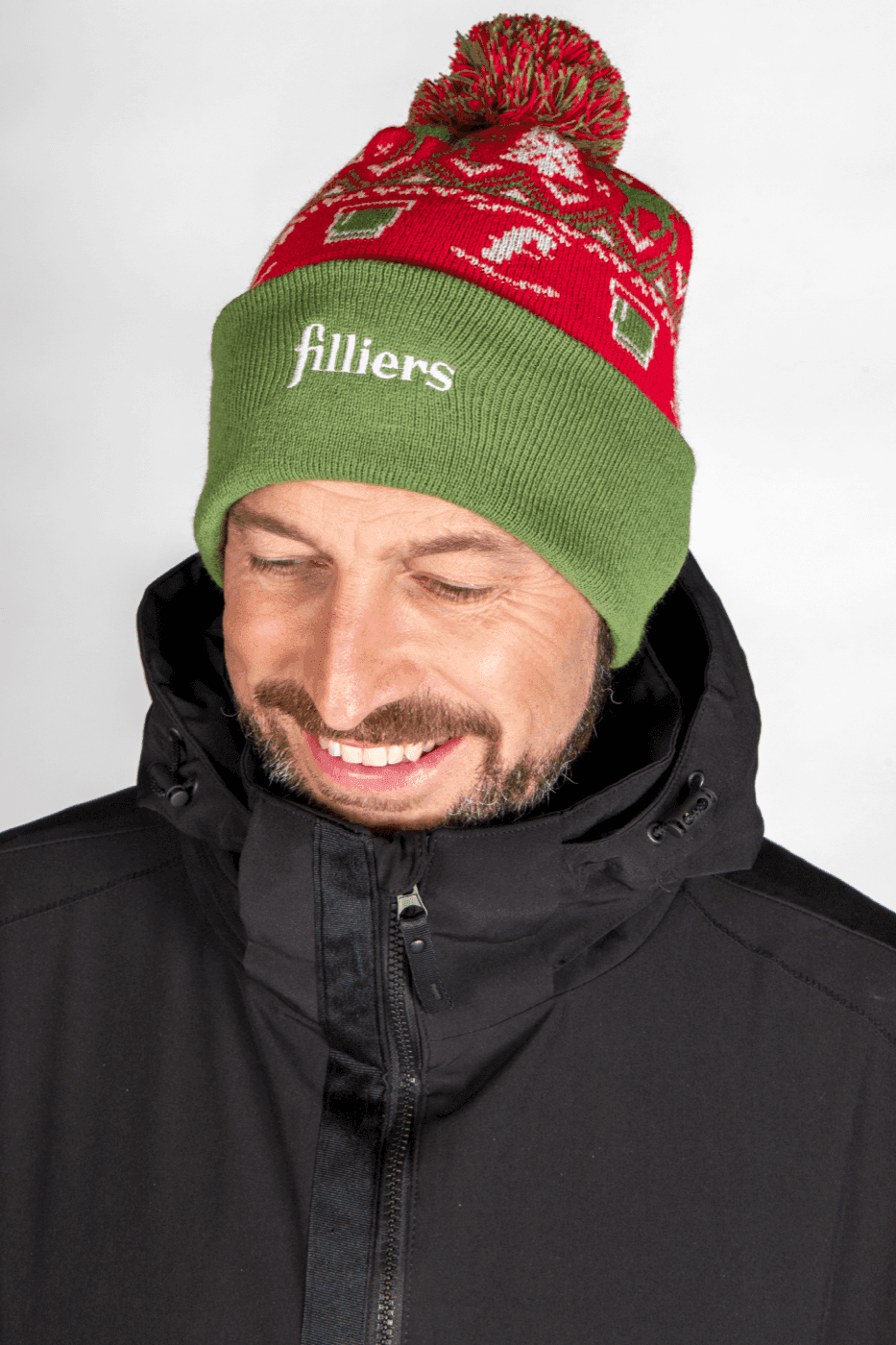 Custom branded beanie