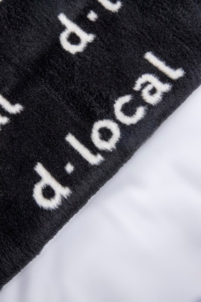Custom branded blanket