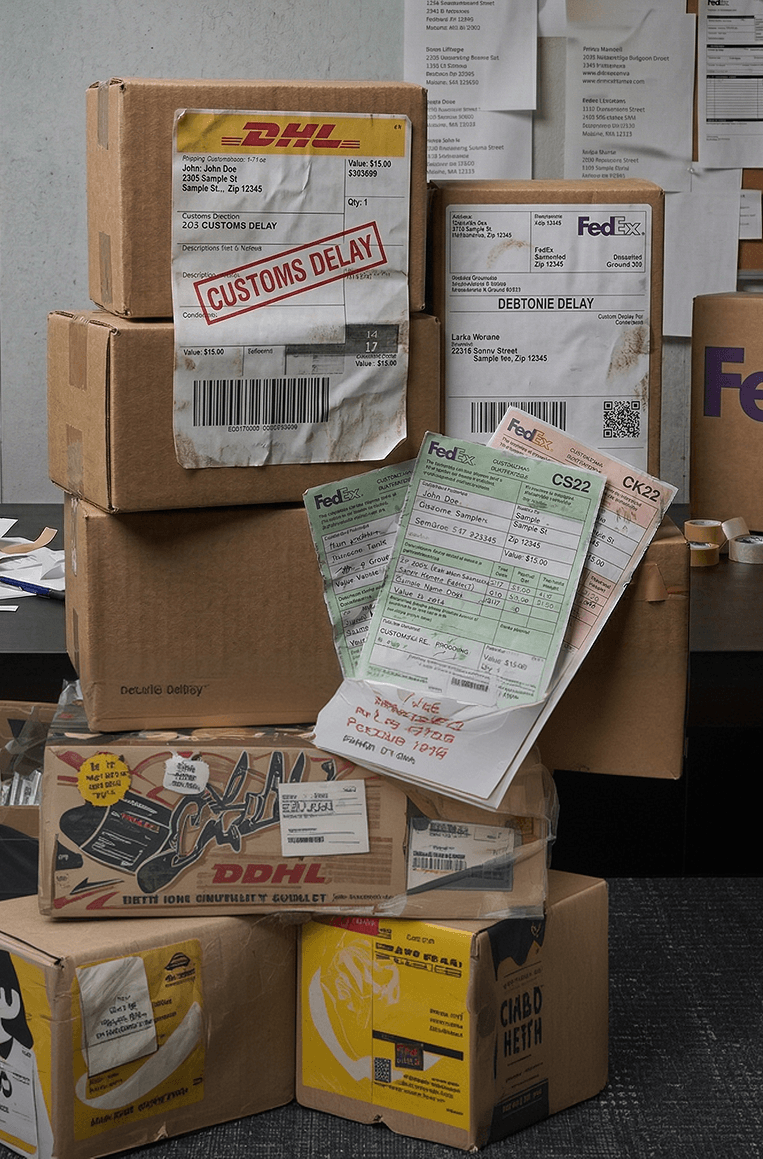 The courier roulette