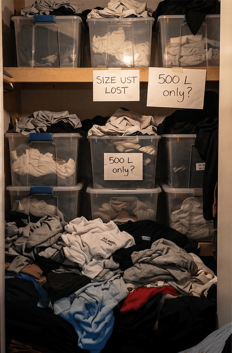 The storage closet