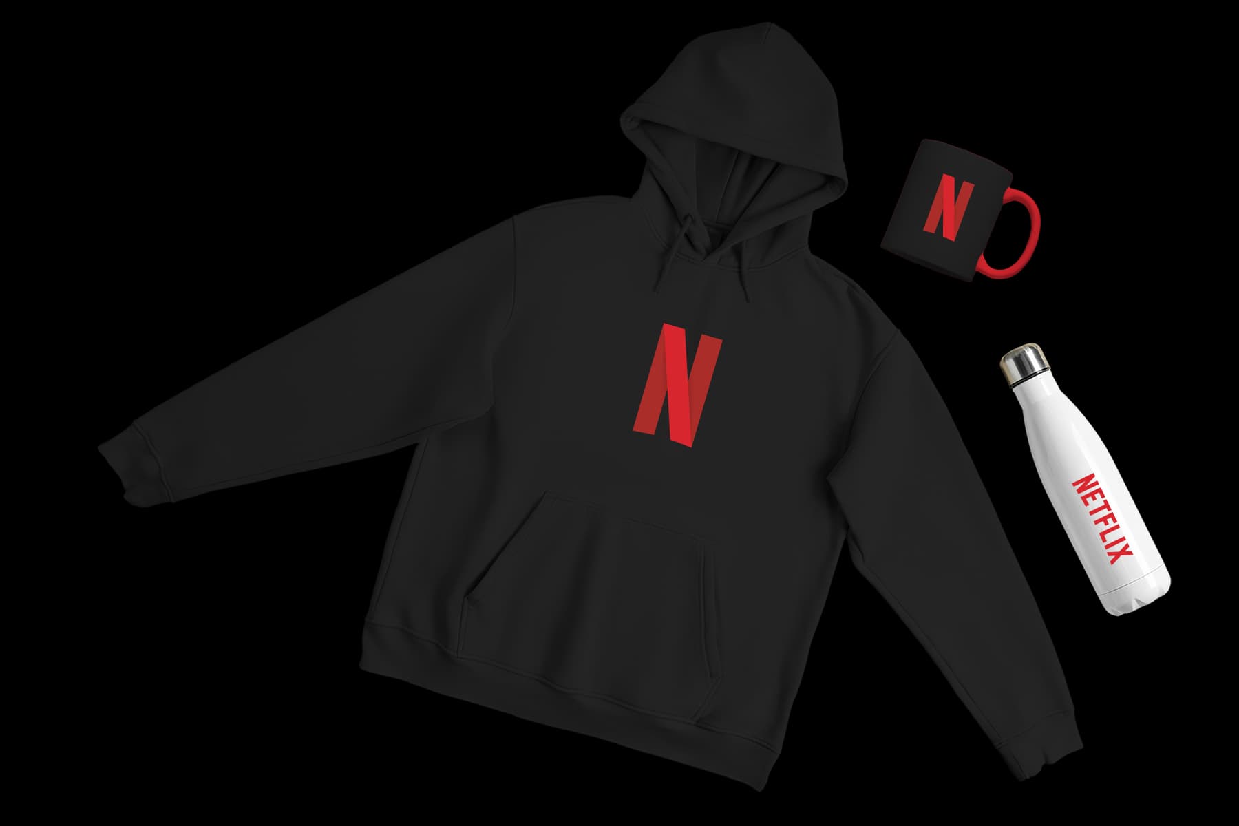 Netflix branded merchandise