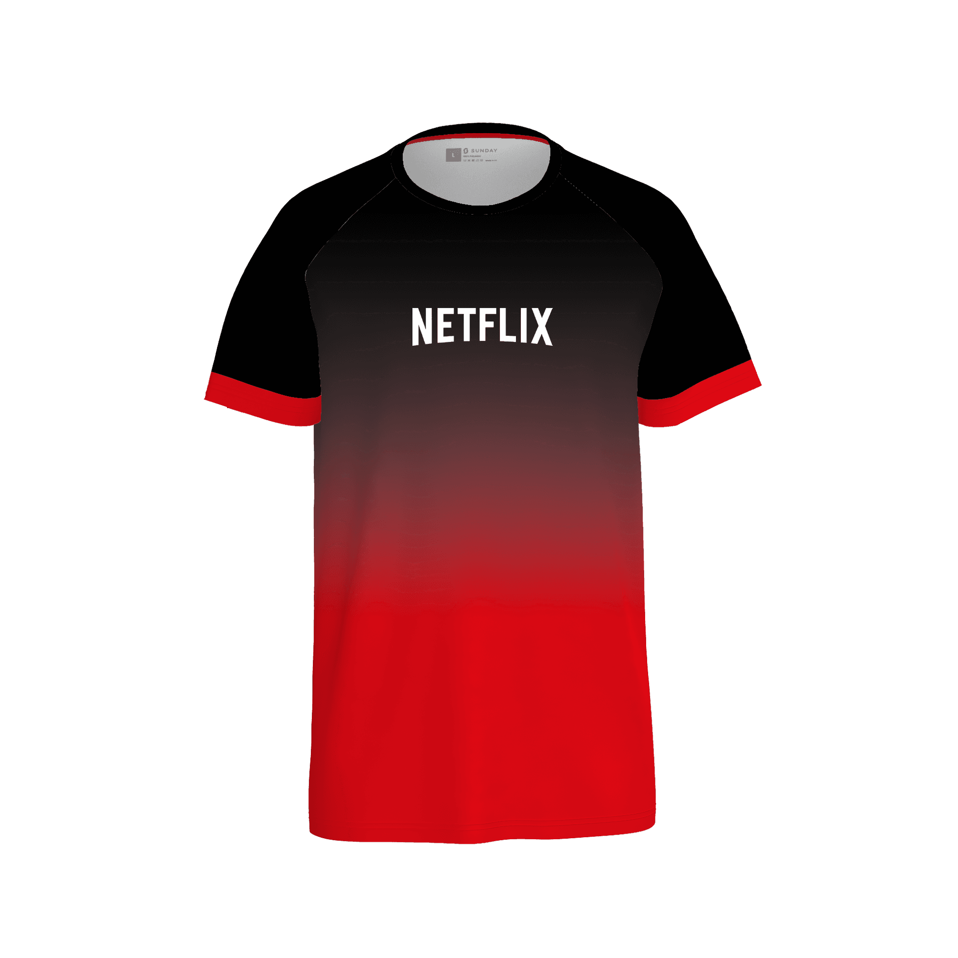 Sports Jersey - The Burton mockup for Netflix
