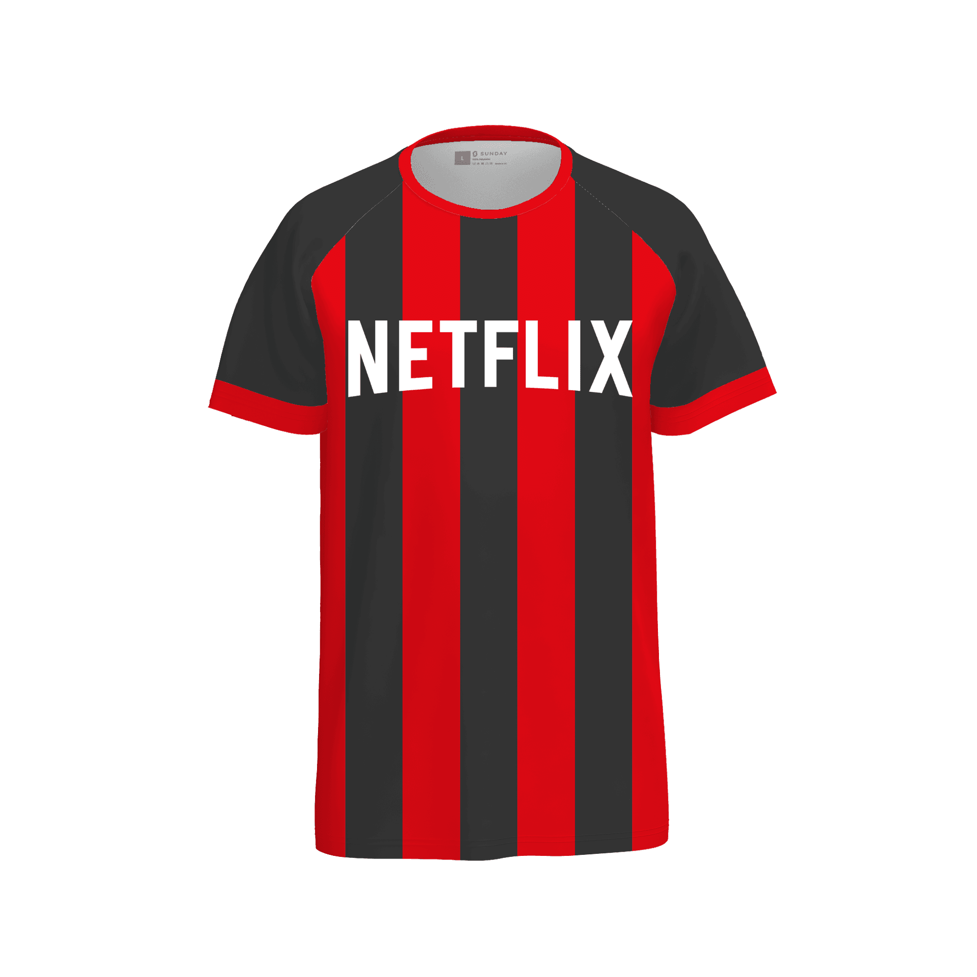 Sports Jersey - The Burton mockup for Netflix