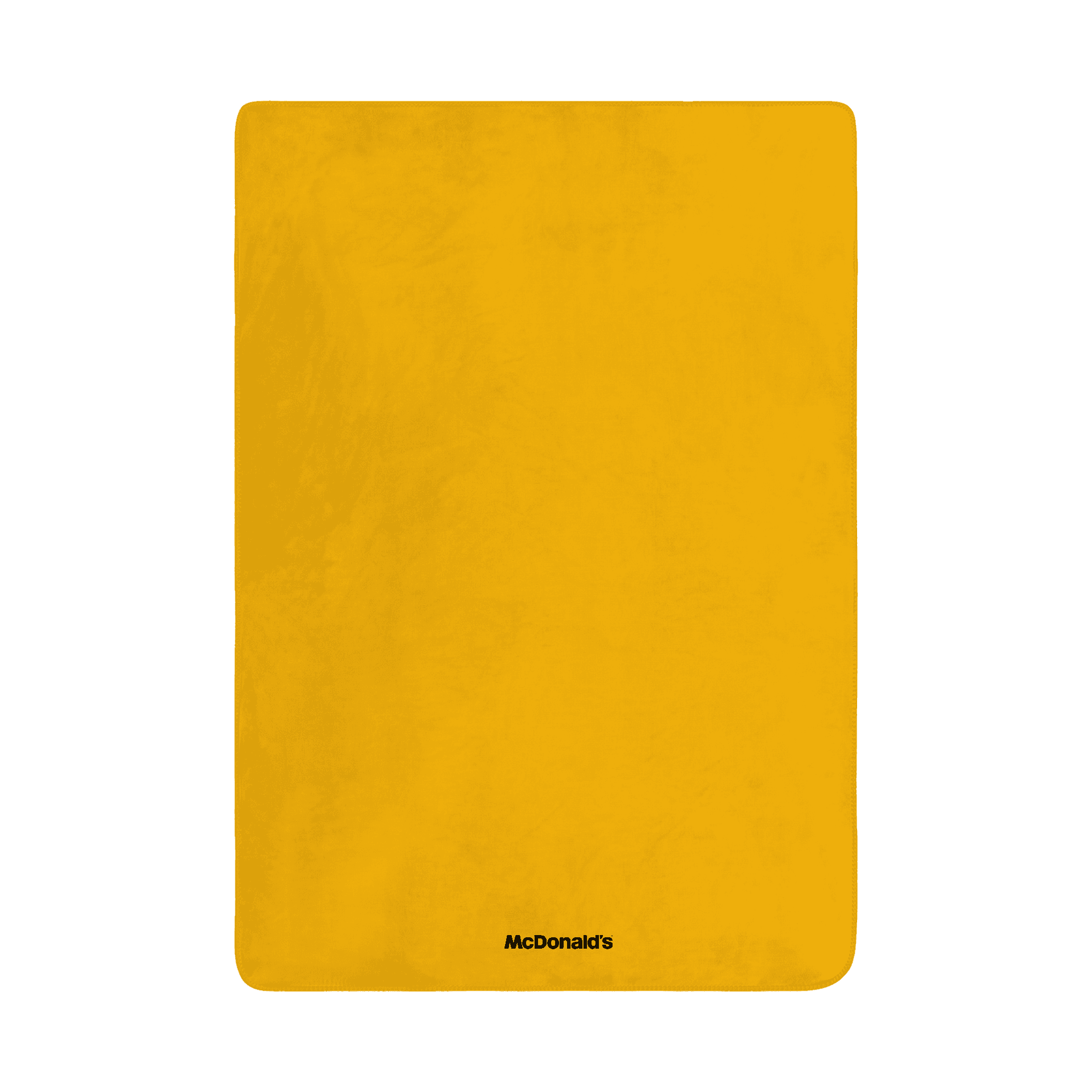 Essential Sherpa Blanket 130 x 180 mockup for McDonald's