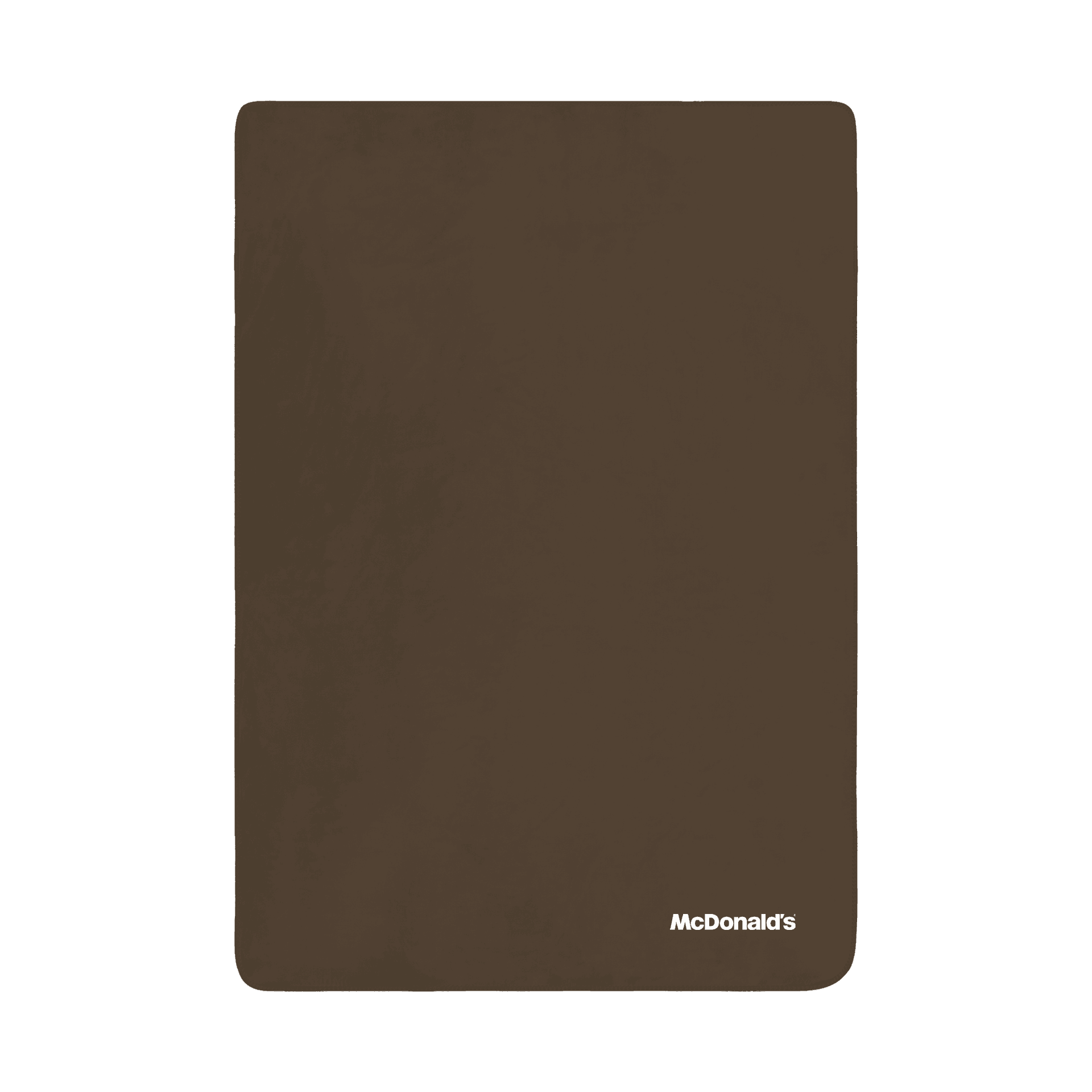 Essential Sherpa Blanket 130 x 180 mockup for McDonald's