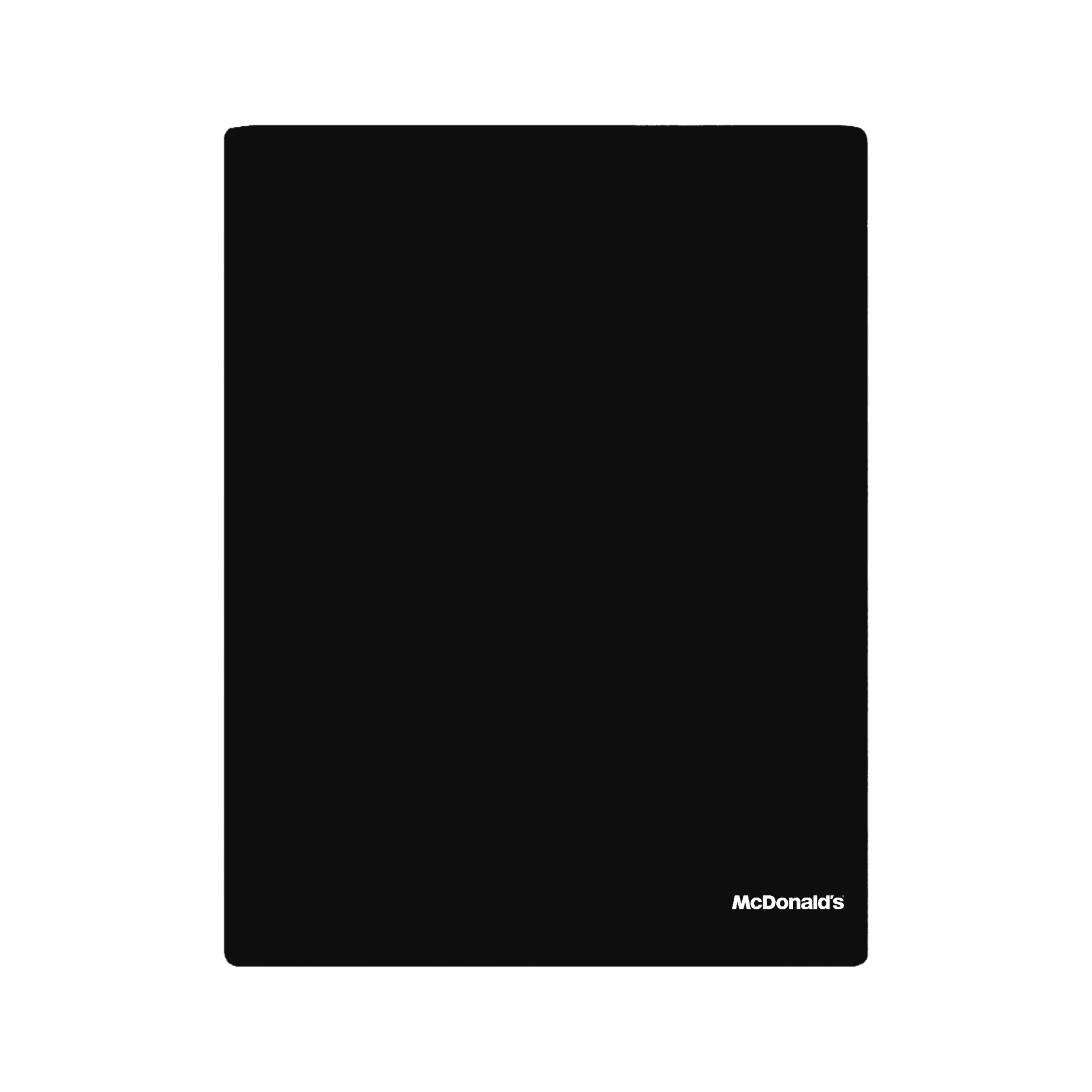 Fleece Blanket 130 x 170 mockup for McDonald's
