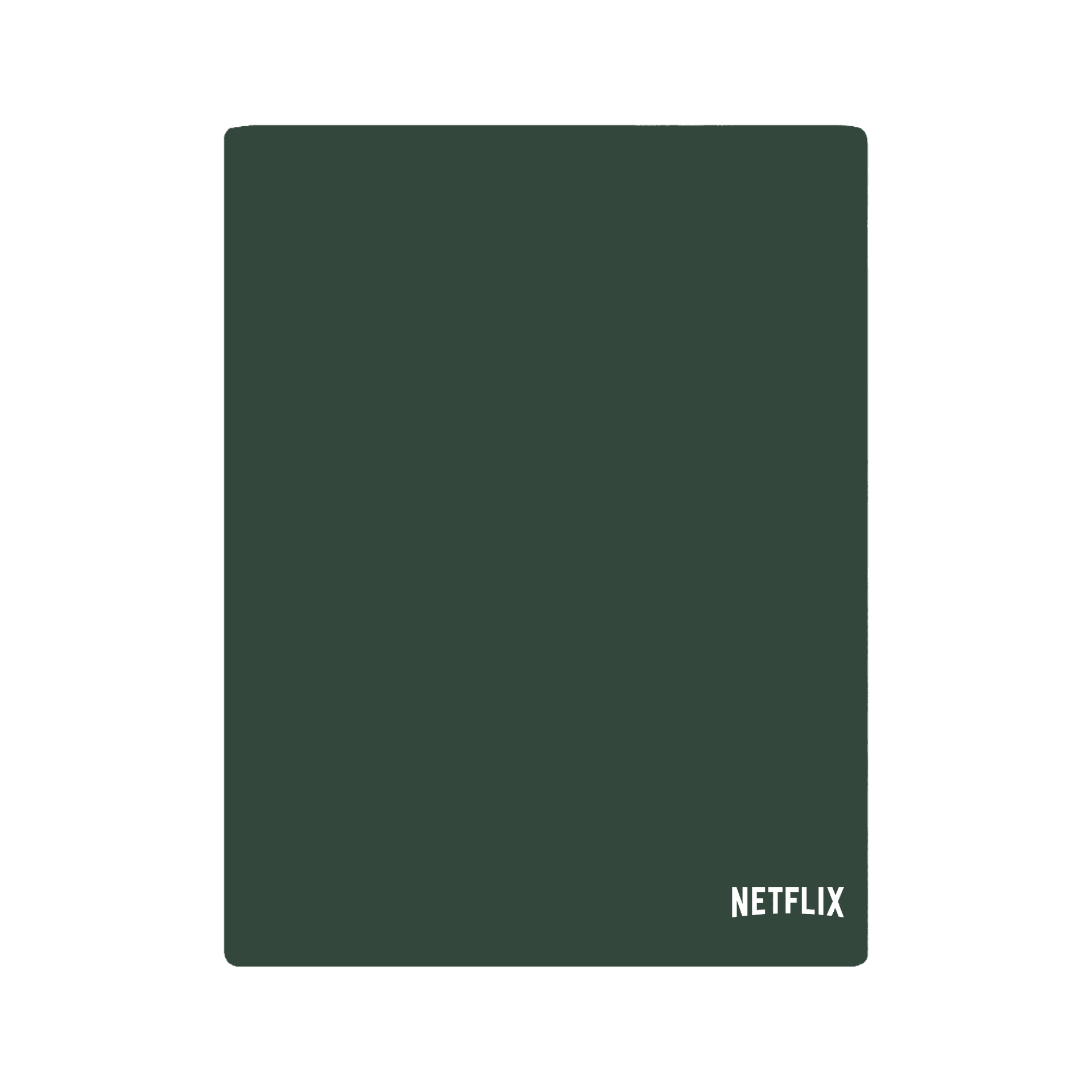 Fleece Blanket 130 x 170 mockup for Netflix