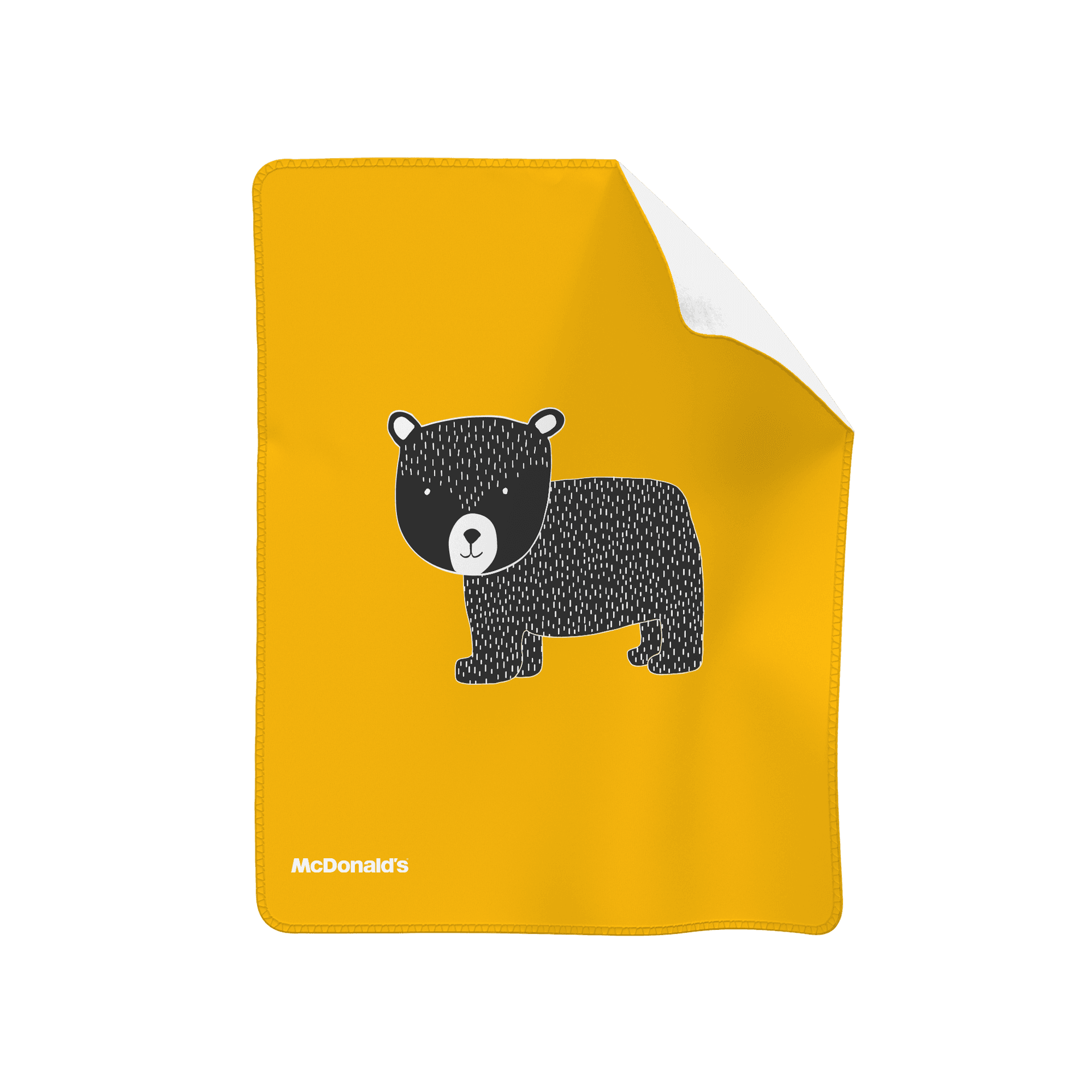 Baby Fleece Blanket mockup for McDonald's