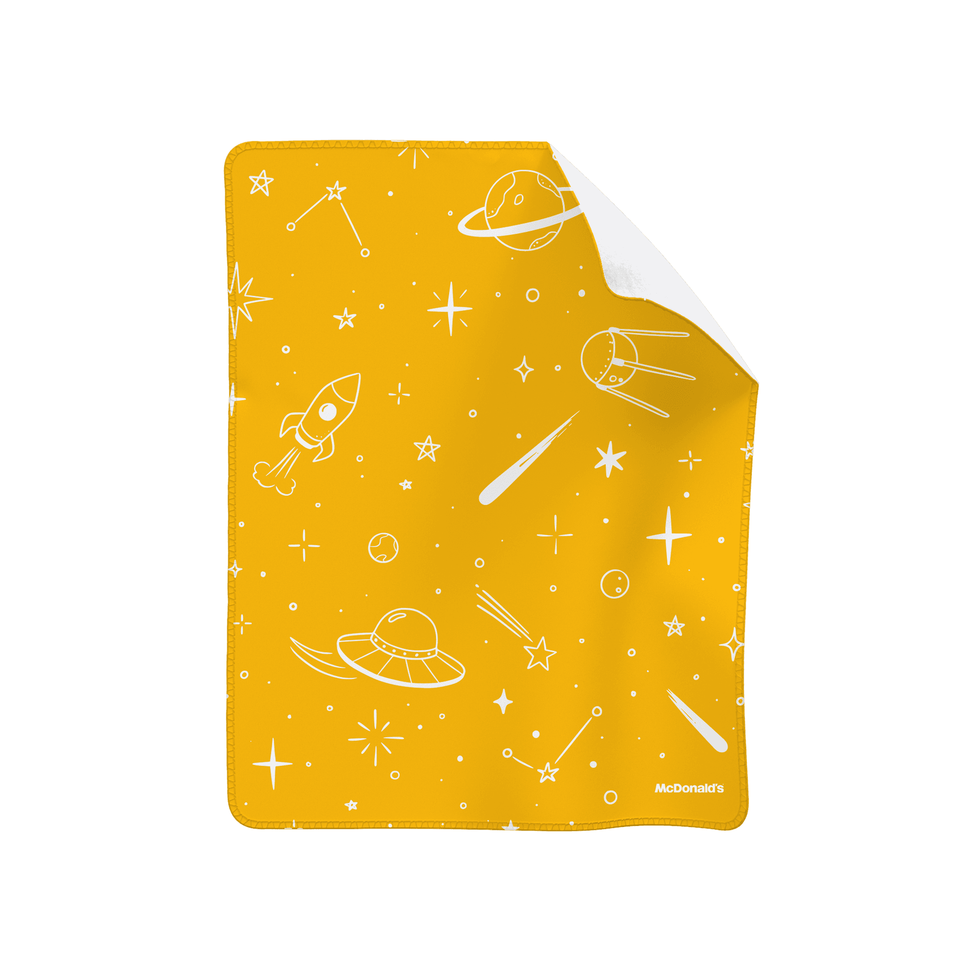 Baby Fleece Blanket mockup for McDonald's