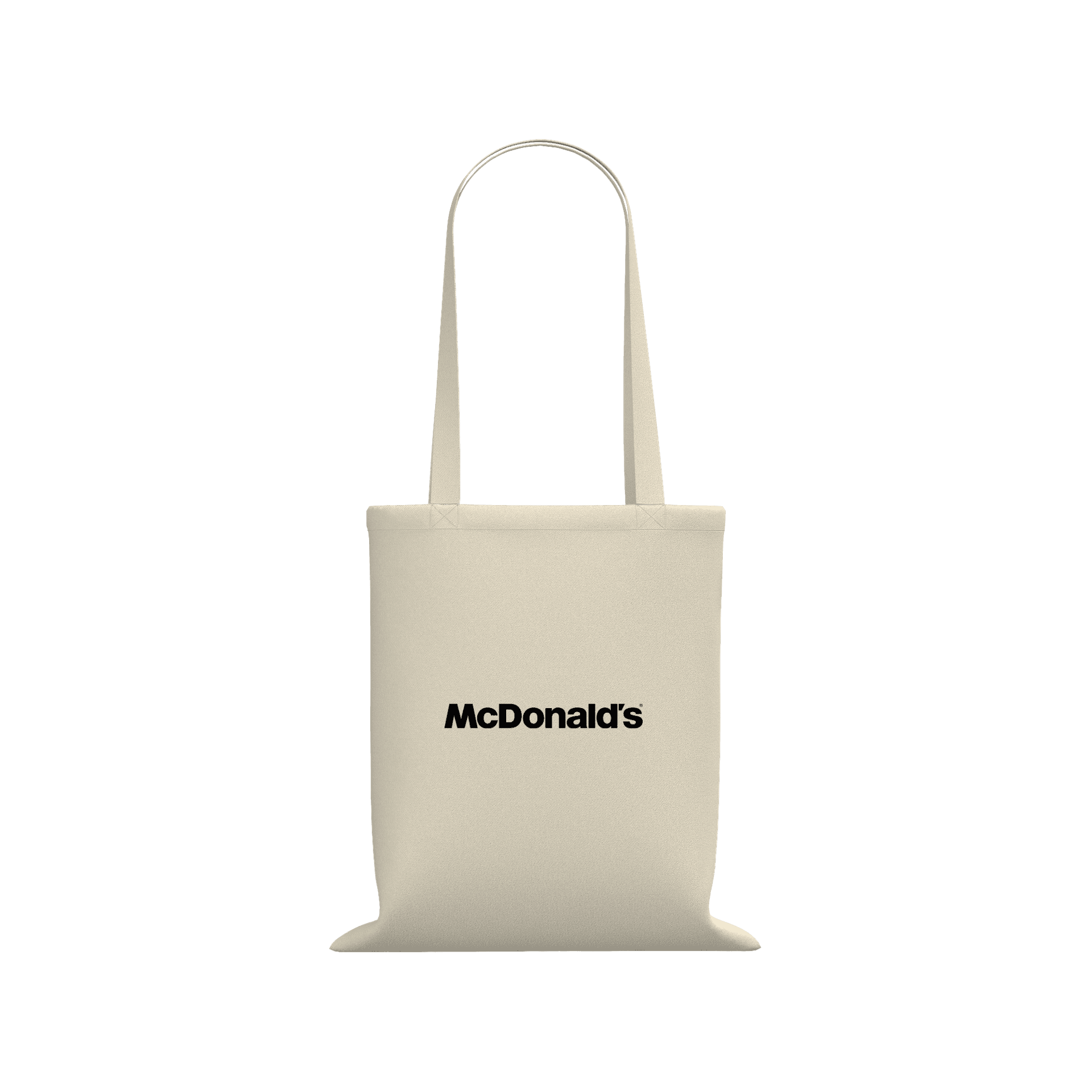 Canvas Tote Bag 200gsm mockup for McDonald's