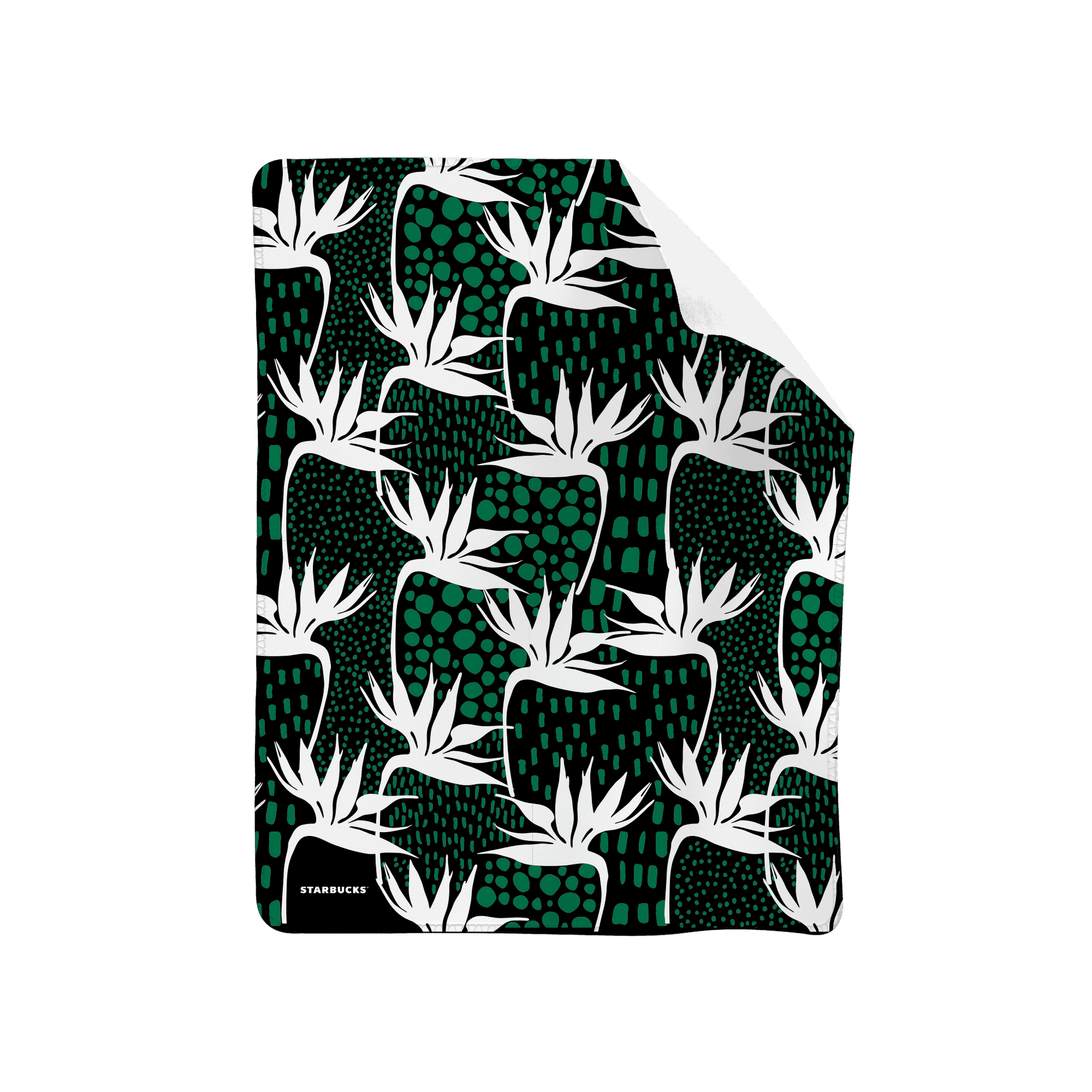 Baby Fleece Blanket mockup for Starbucks