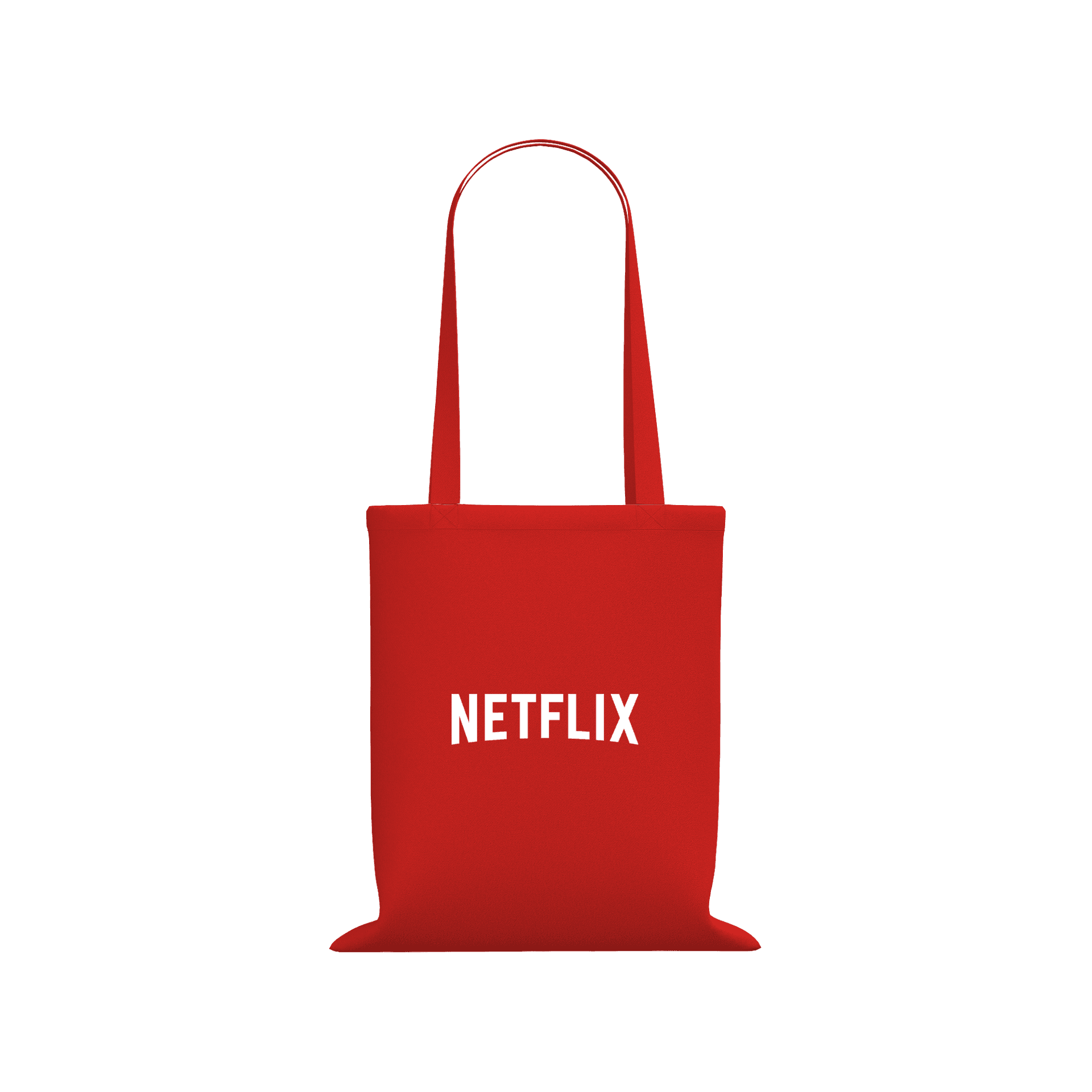 Canvas Tote Bag mockup for Netflix