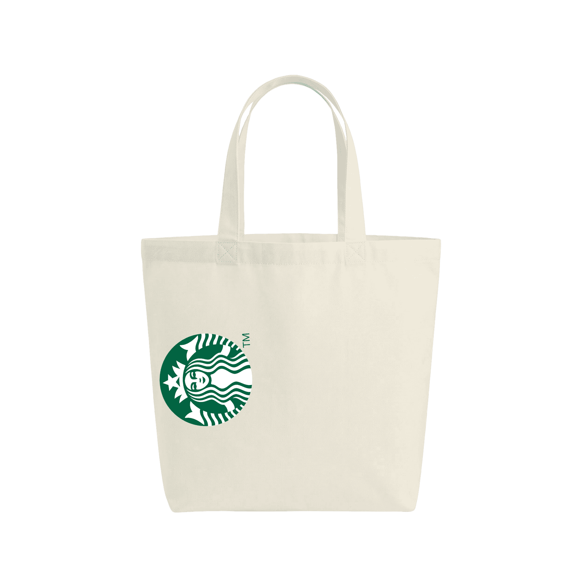 Maxi Tote Bag mockup for Starbucks