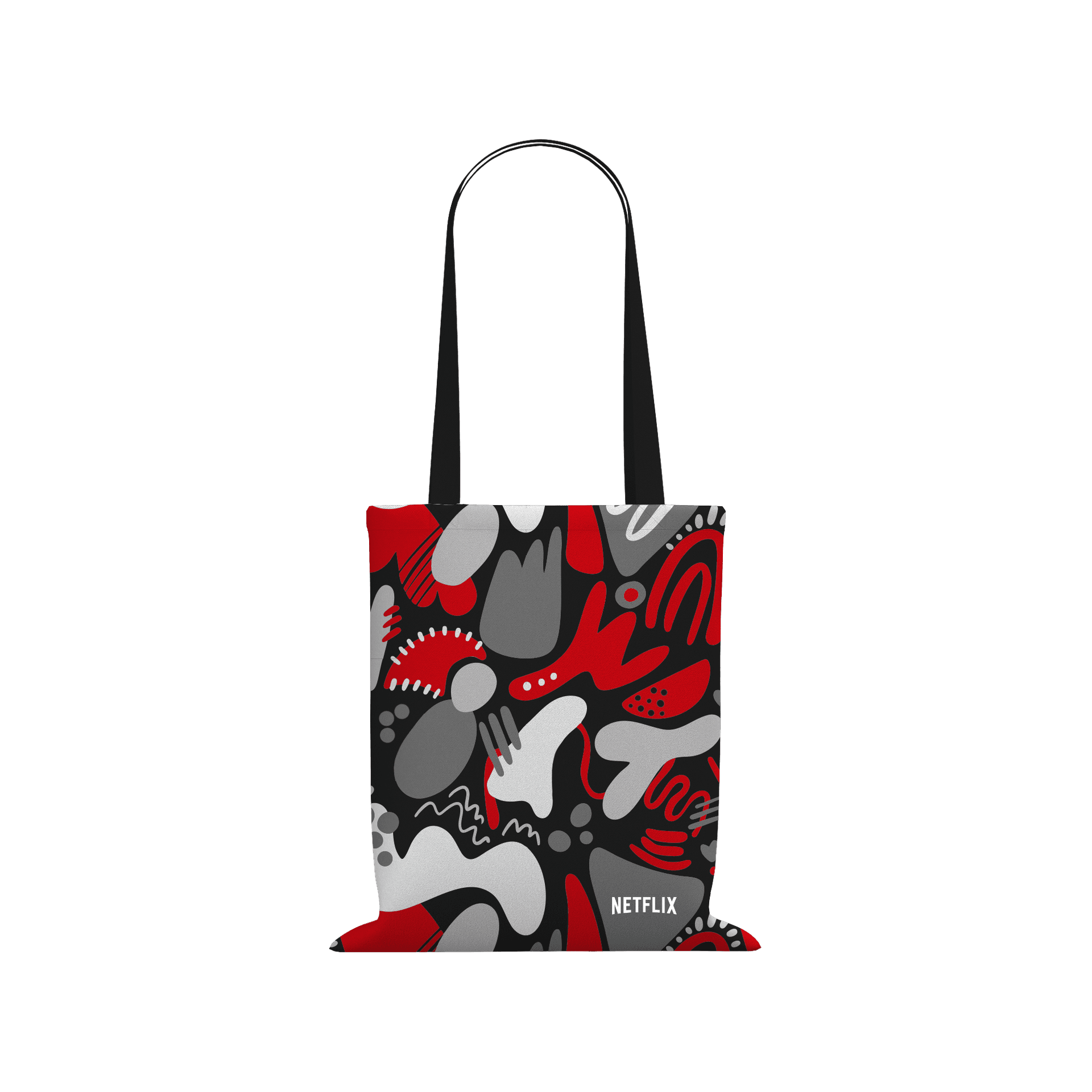 Full Color Tote Bag mockup for Netflix