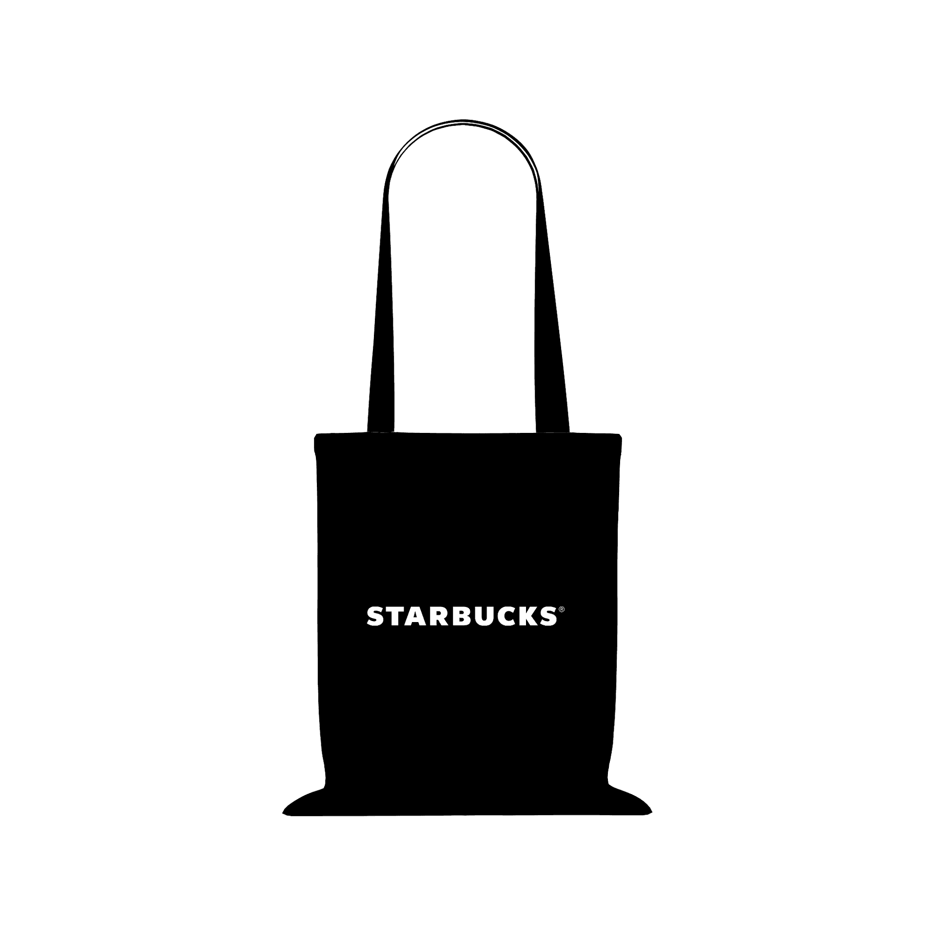 Full Color Tote Bag mockup for Starbucks