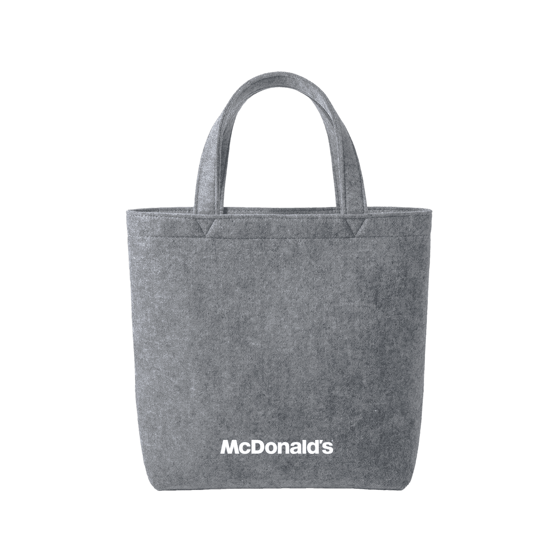 Felt Tote Bag mockup for McDonald's