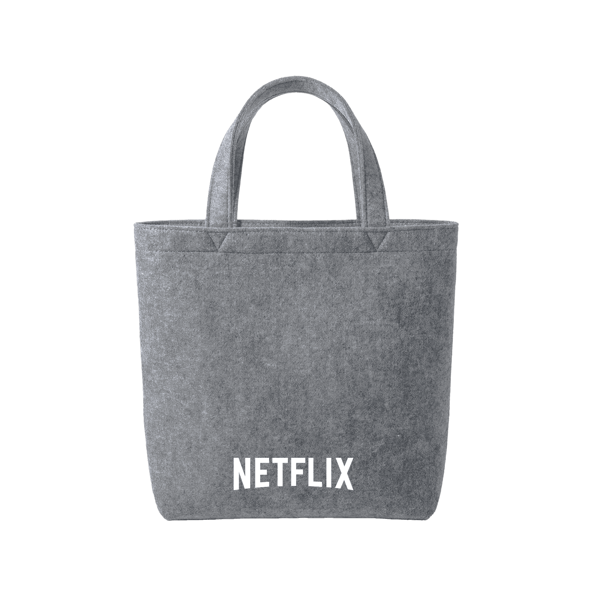 Felt Tote Bag mockup for Netflix