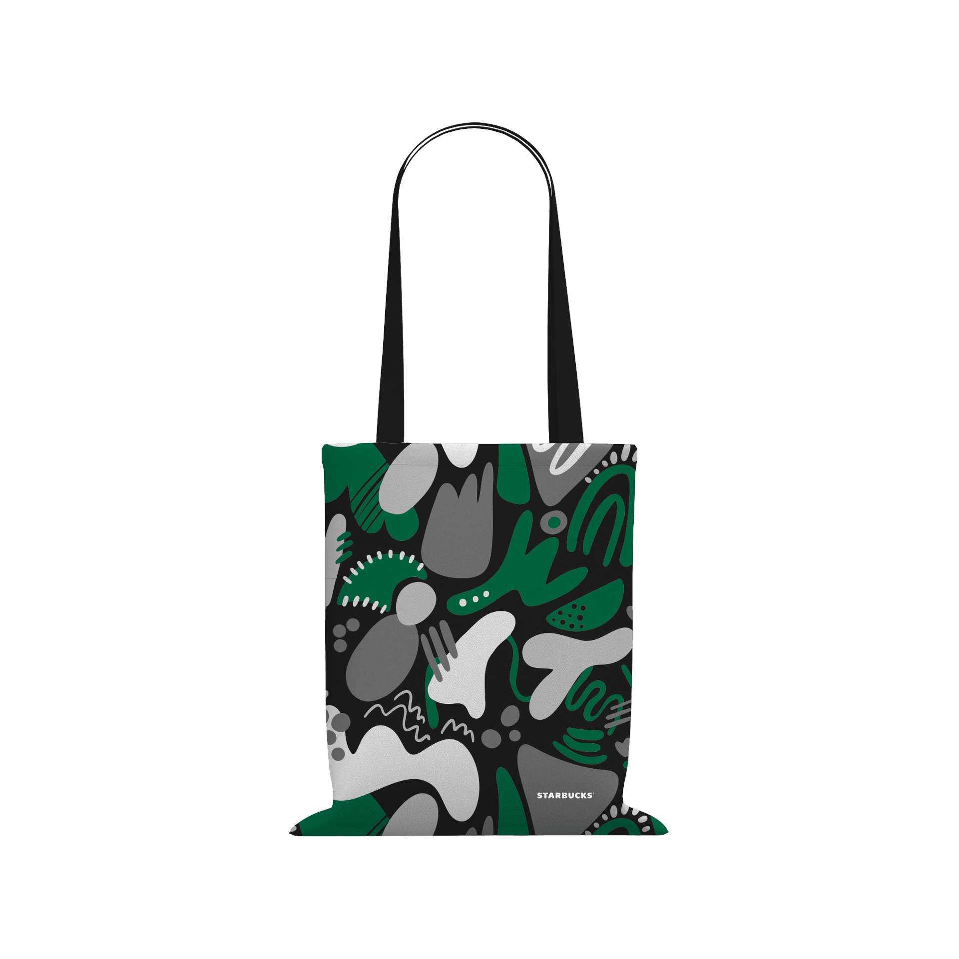 Full Color Tote Bag mockup for Starbucks