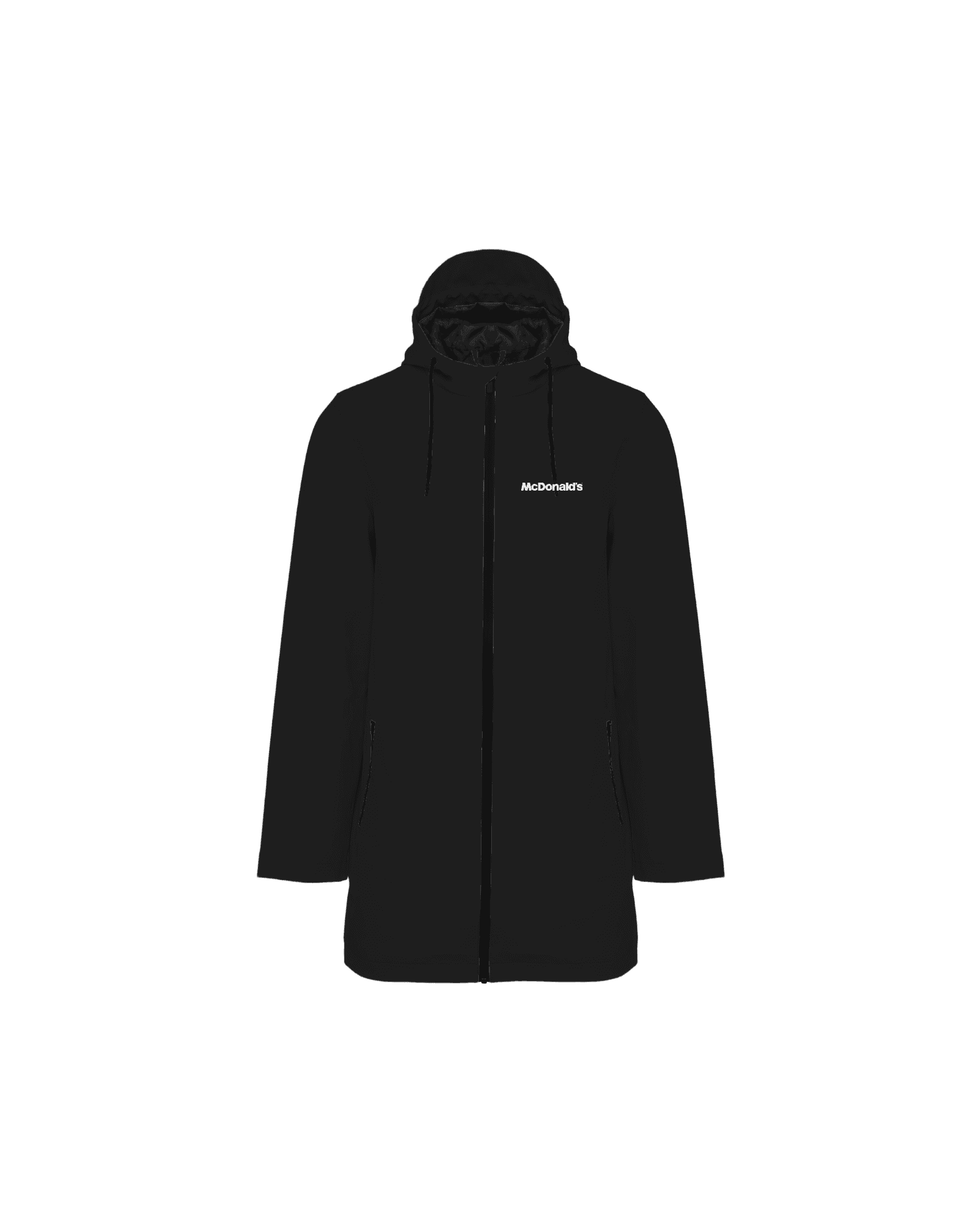 Rain Jacket - The River mockup for McDonald's