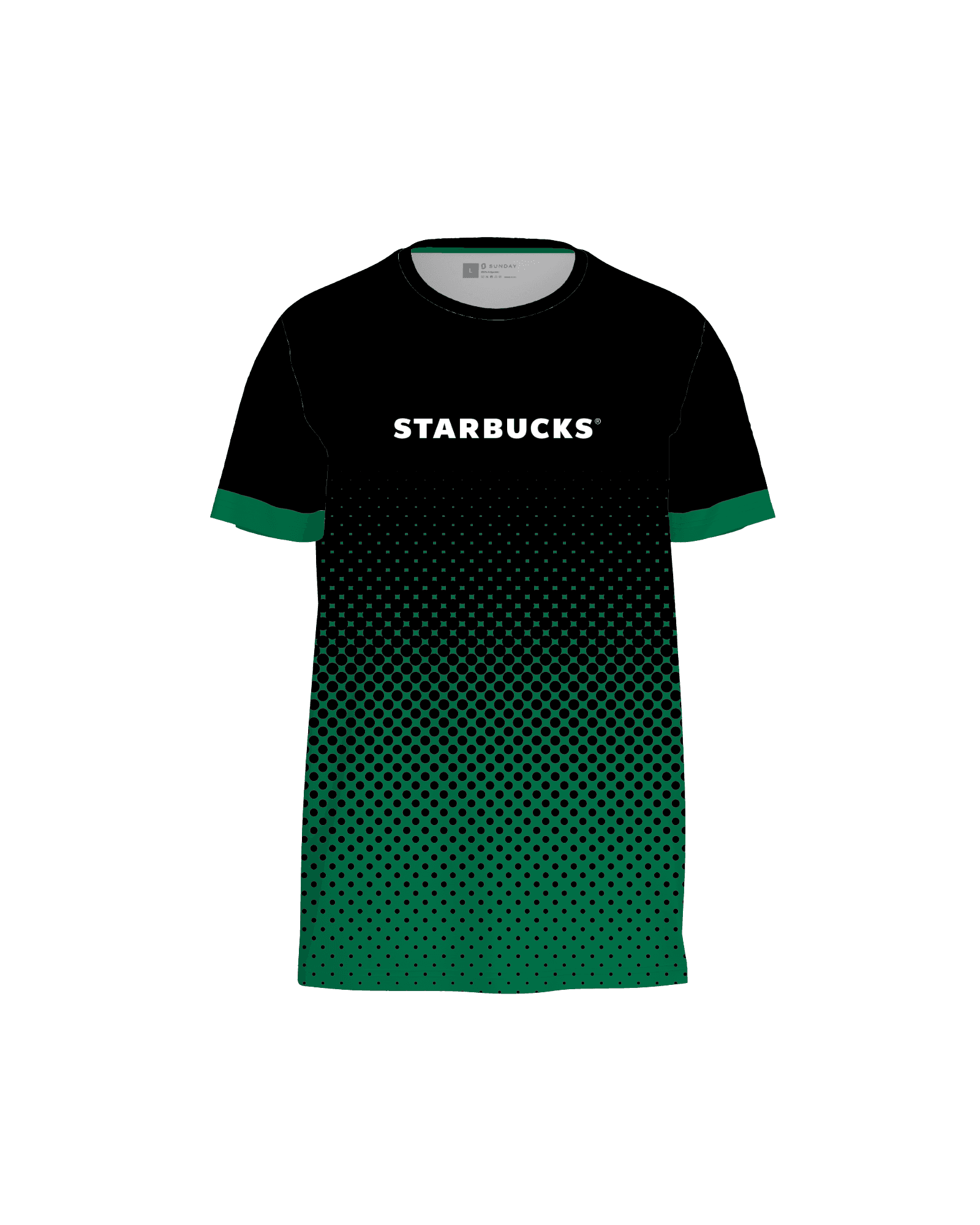 Sports Jersey - The Oliver mockup for Starbucks