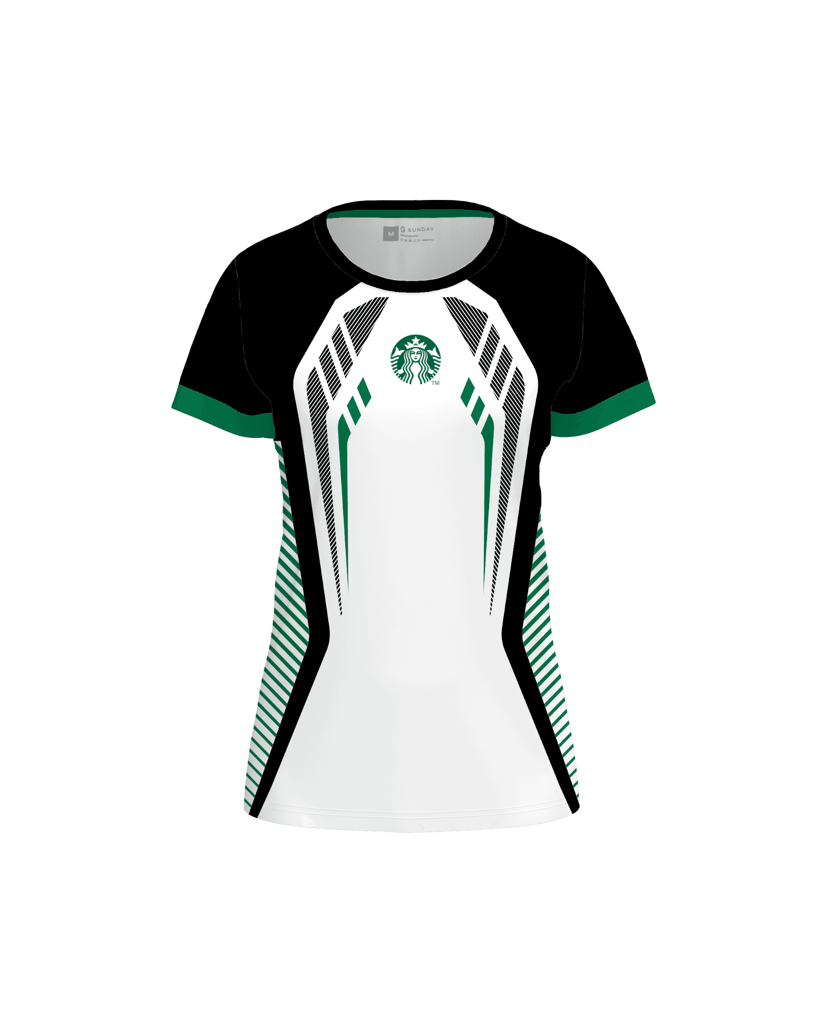 Sports Jersey - The Mendez mockup for Starbucks