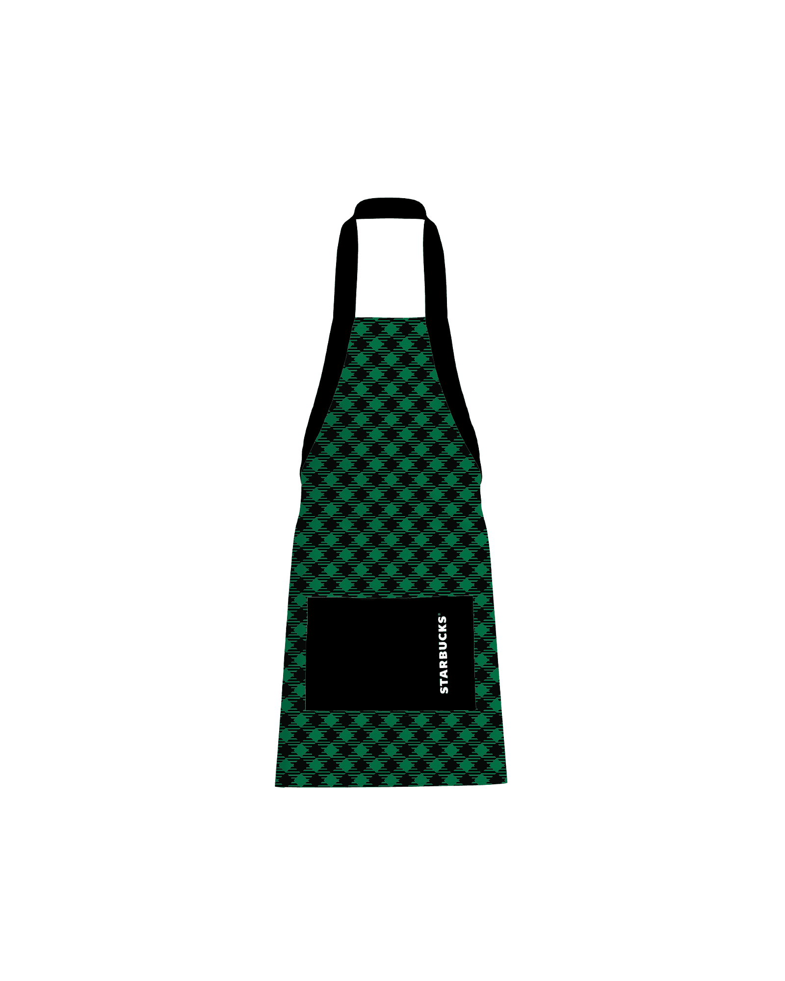 Custom Apron mockup for Starbucks