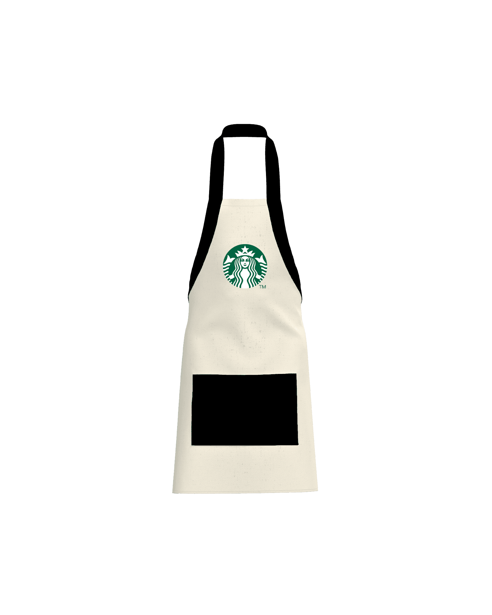 Custom Apron mockup for Starbucks