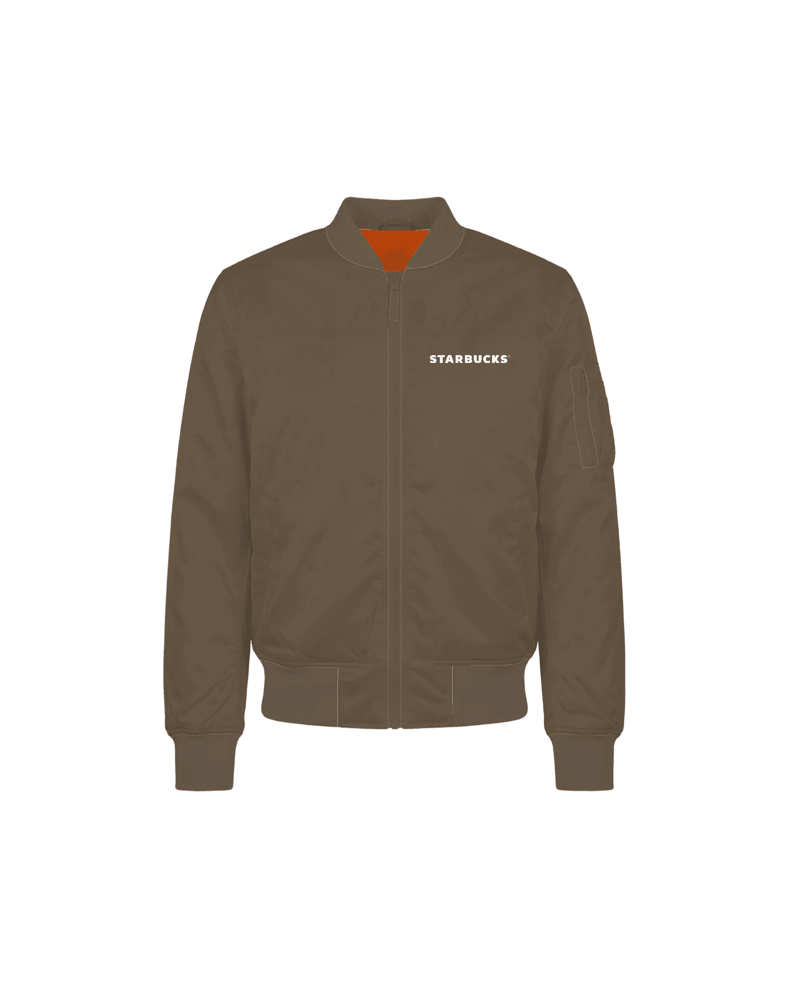 Bomber Jacket - The Elliot mockup for Starbucks
