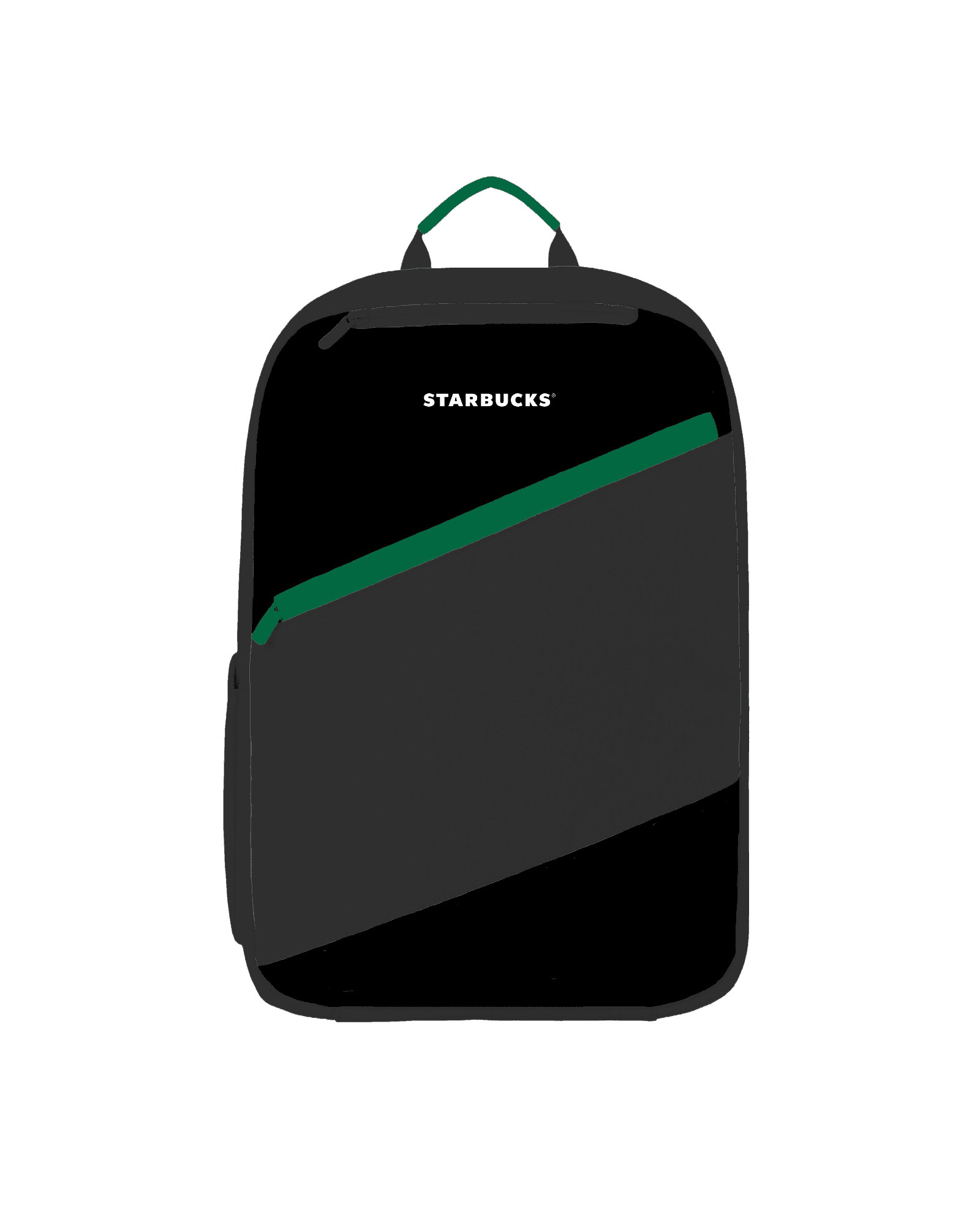 Backpack - The Connect mockup for Starbucks