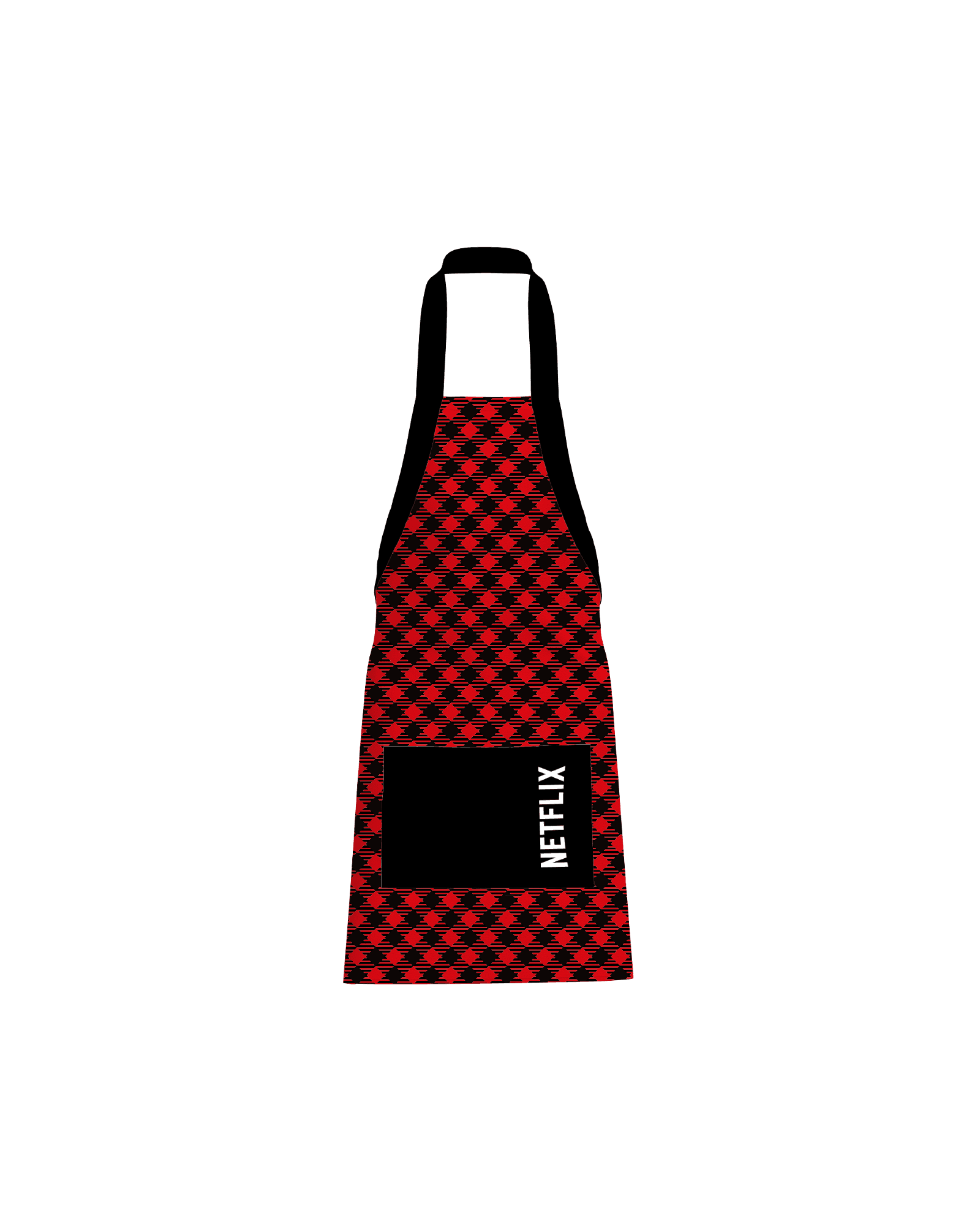 Custom Apron mockup for Netflix