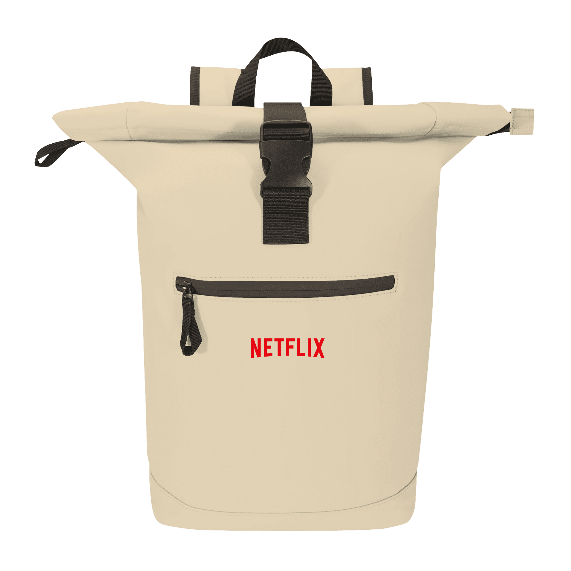 RollTop Backpack - Waterproof mockup for Netflix