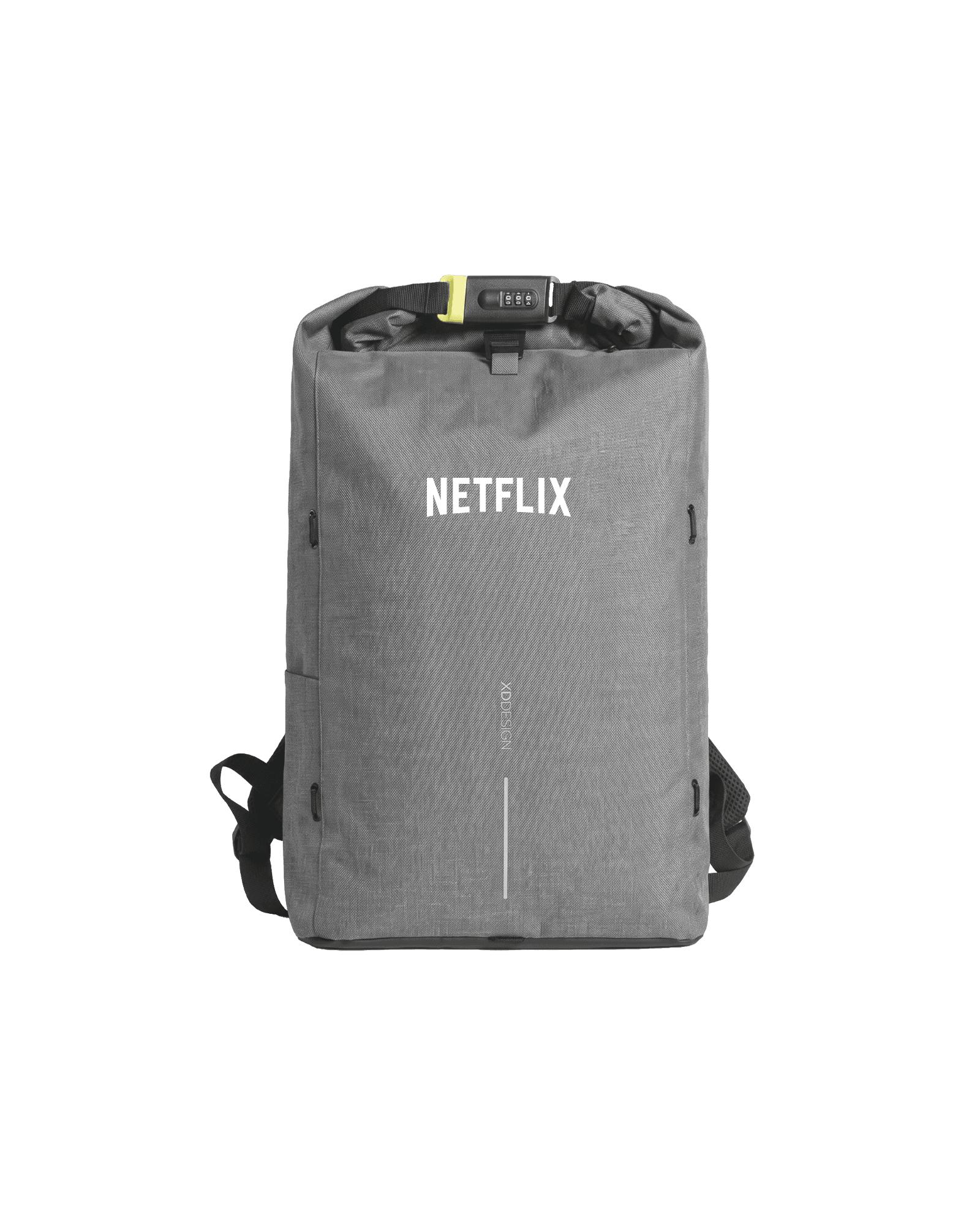 The Travel Backpack custom backpack mockup branded with a company design