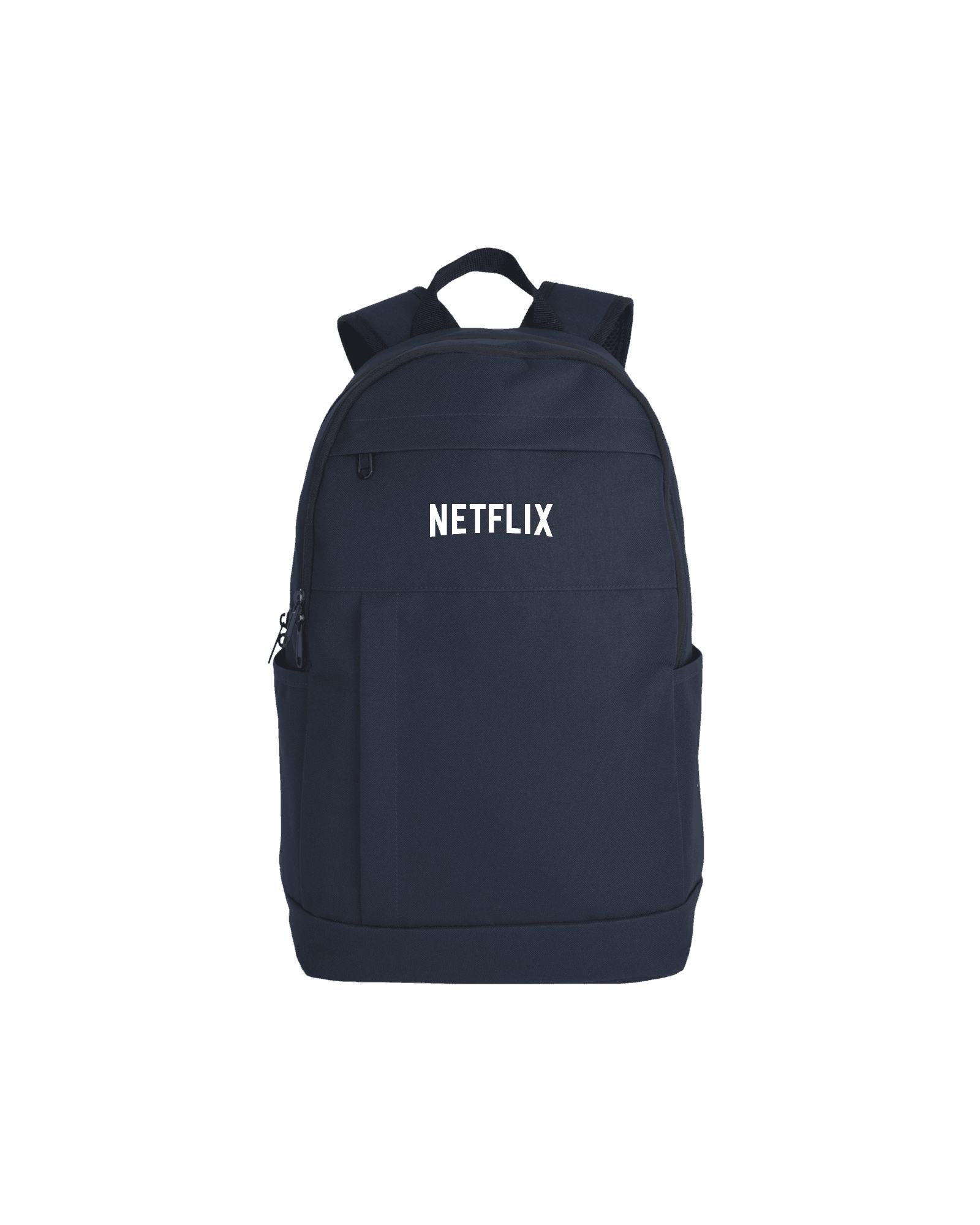 The Daypack custom backpack mockup branded with a company design