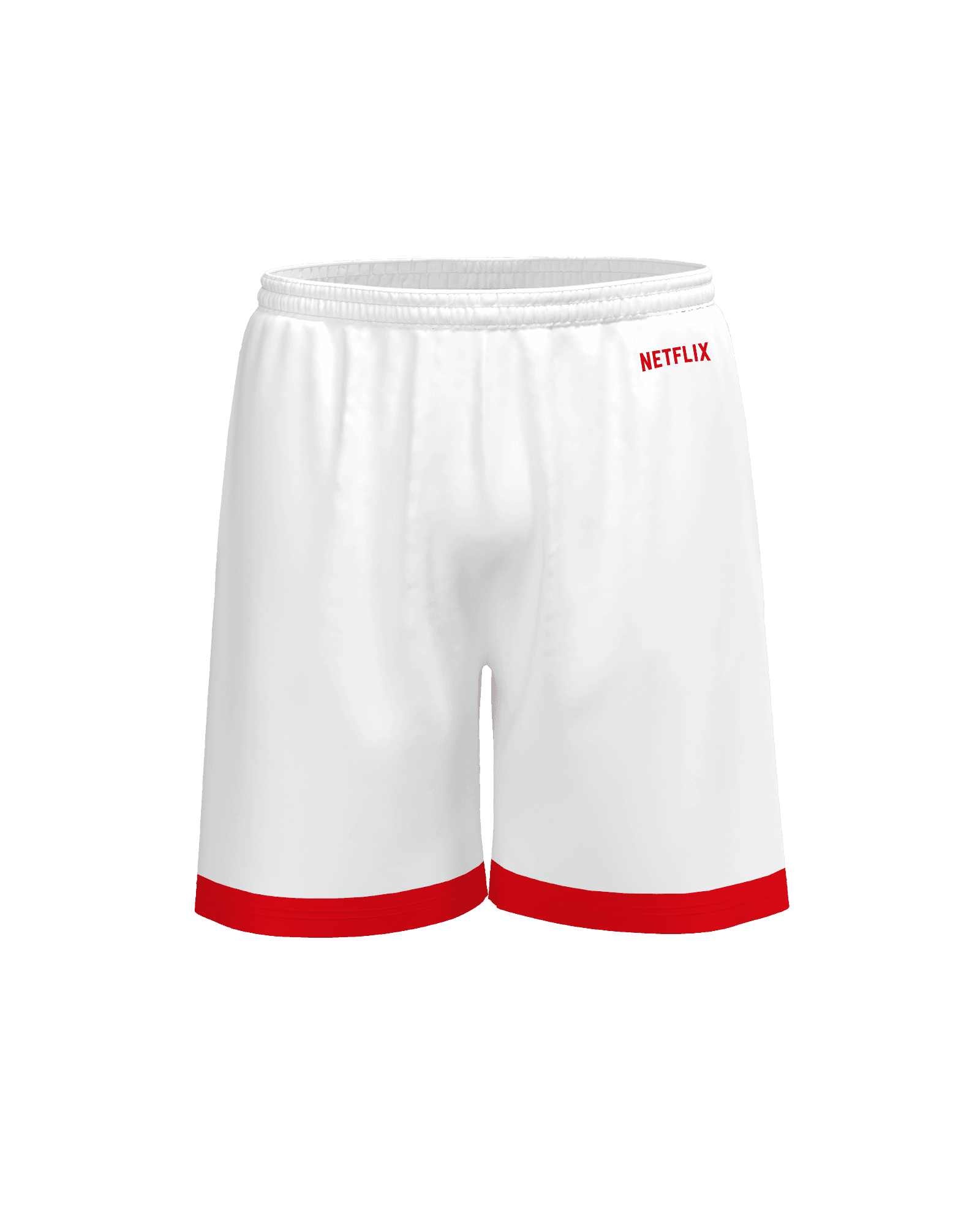 The Sports Shorts custom sportswear mockup branded with a company design