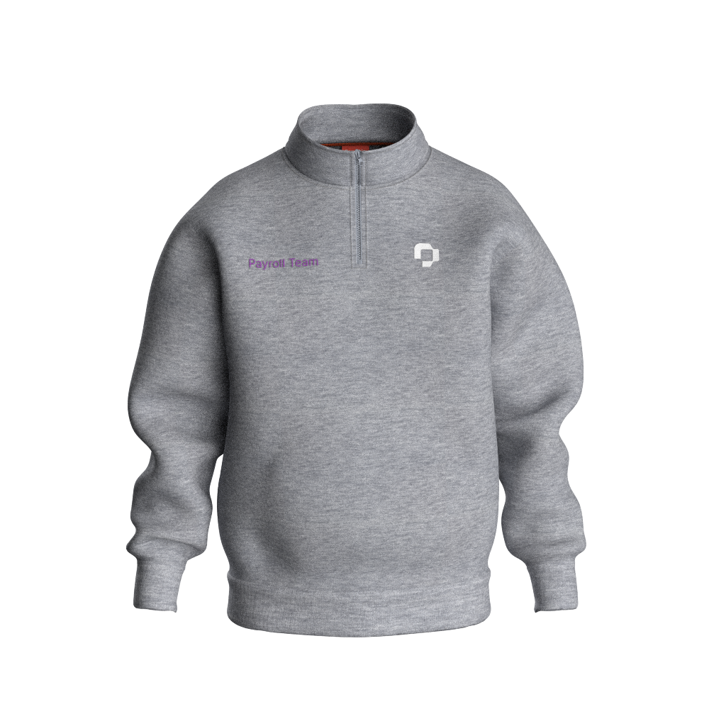Personio branded premium sweatshirt with new visual identity