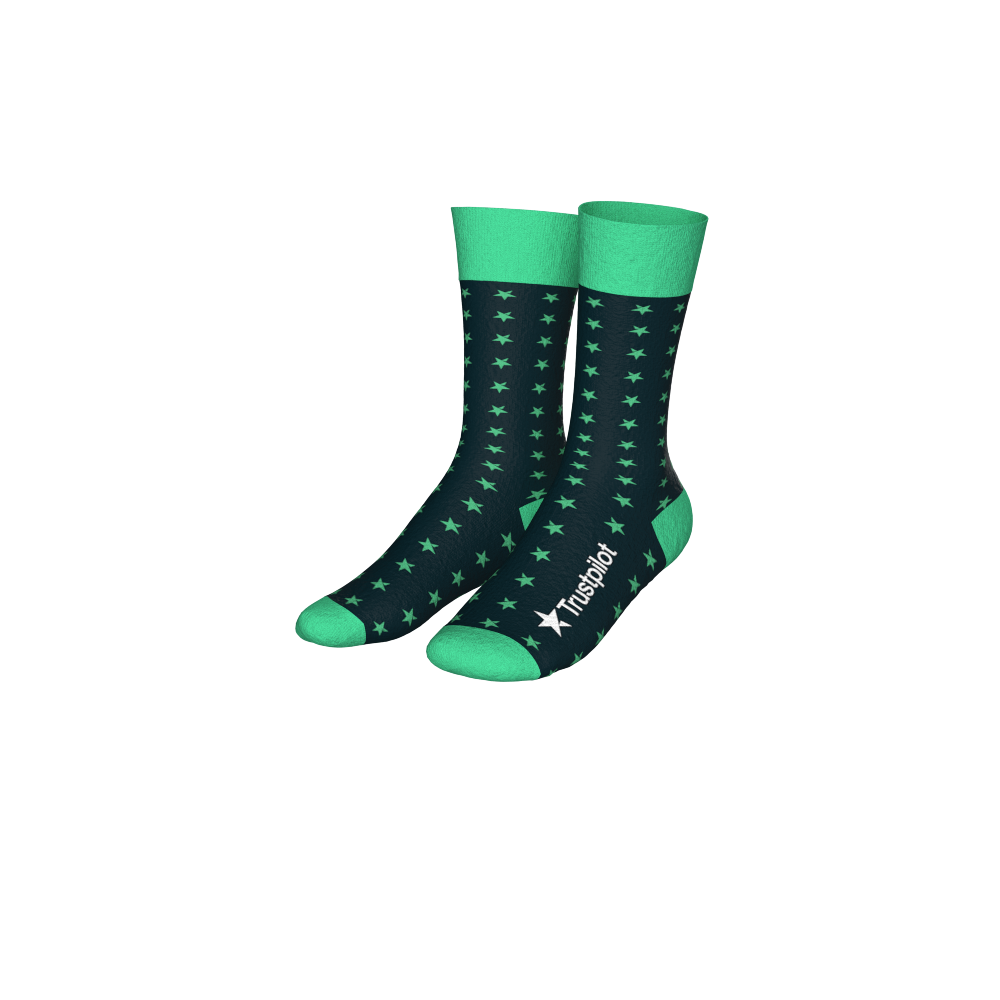 Trustpilot branded socks