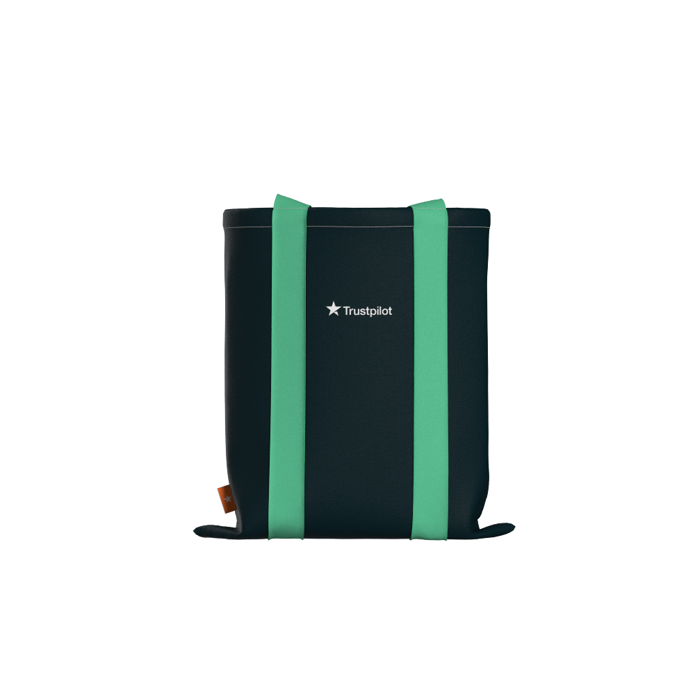 Trustpilot branded tote bag