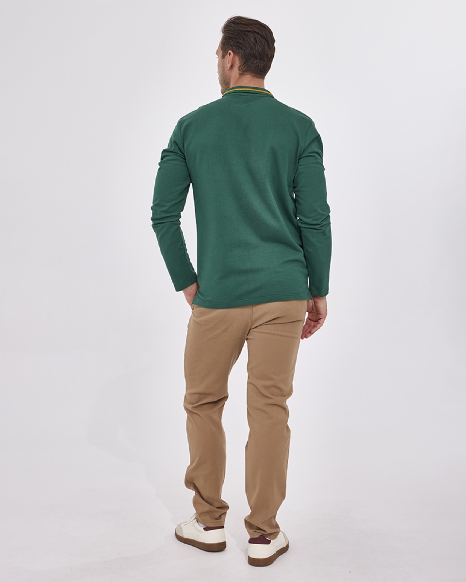 Premium pima polo custom mockup