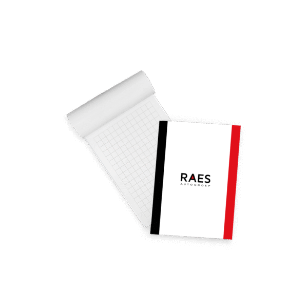 Custom A6 Notepad with cover