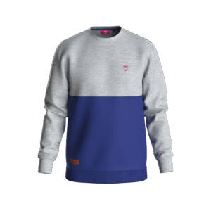 Timeless Zip Two-Tone Sweater
