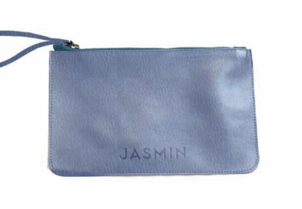 Leather cosmetic pouch - Image 2