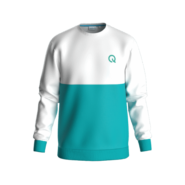 Timeless Zip Two-Tone Sweater - Image 2