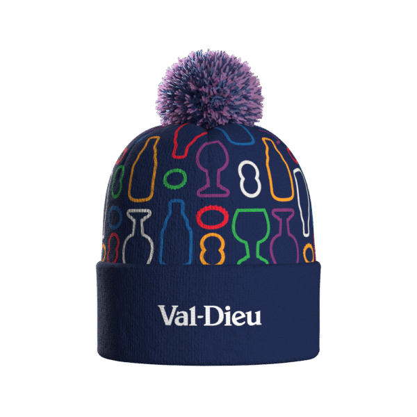 Knitted Beanie with Pompom - Image 8