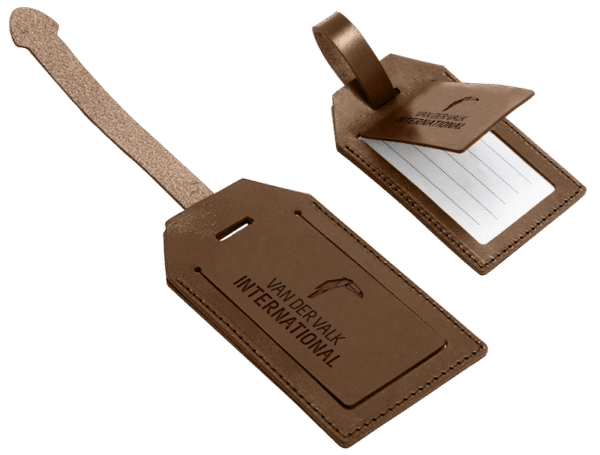 Leather Luggage Tag - Image 2